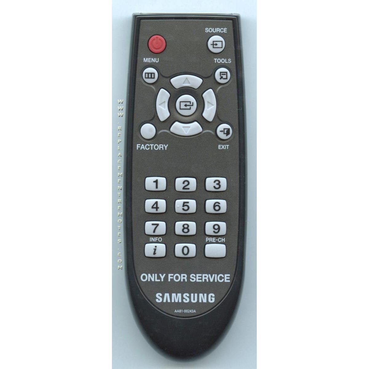Samsung AA81-00243A TV Remote Control - AA8100243A