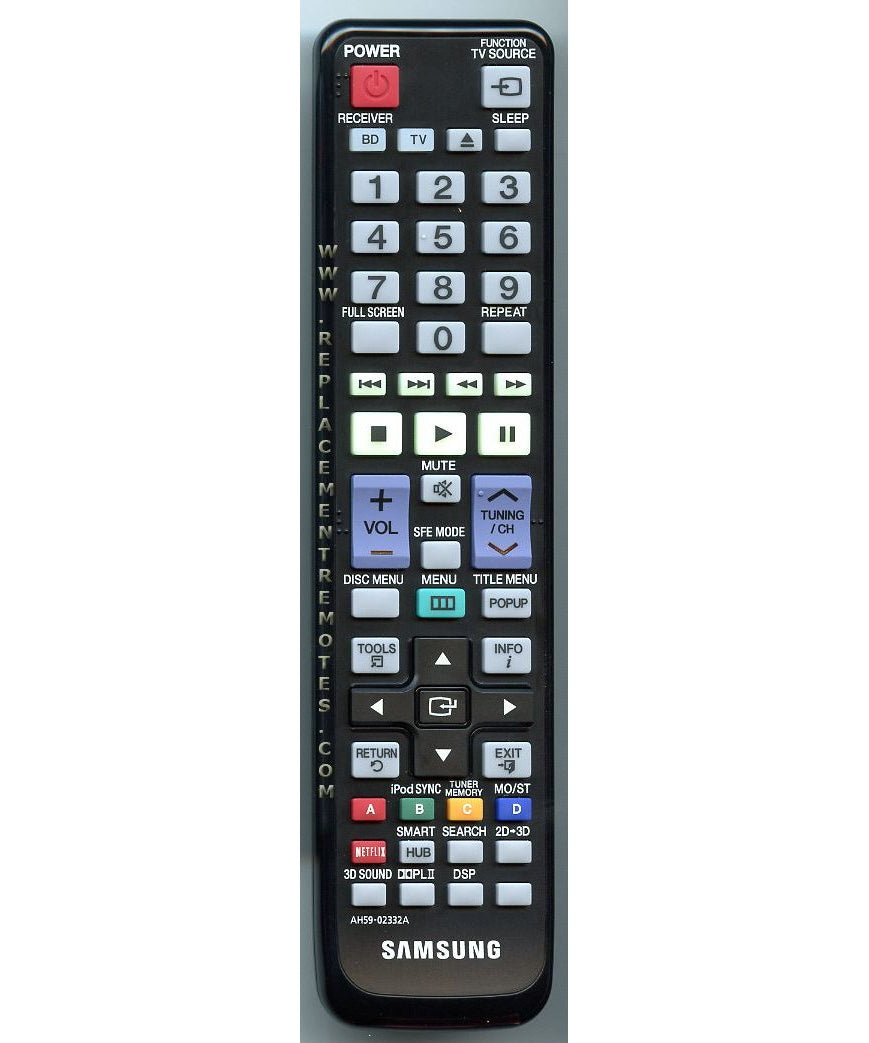 Samsung AH59-02332A Home Theater Remote Control - AH5902332A