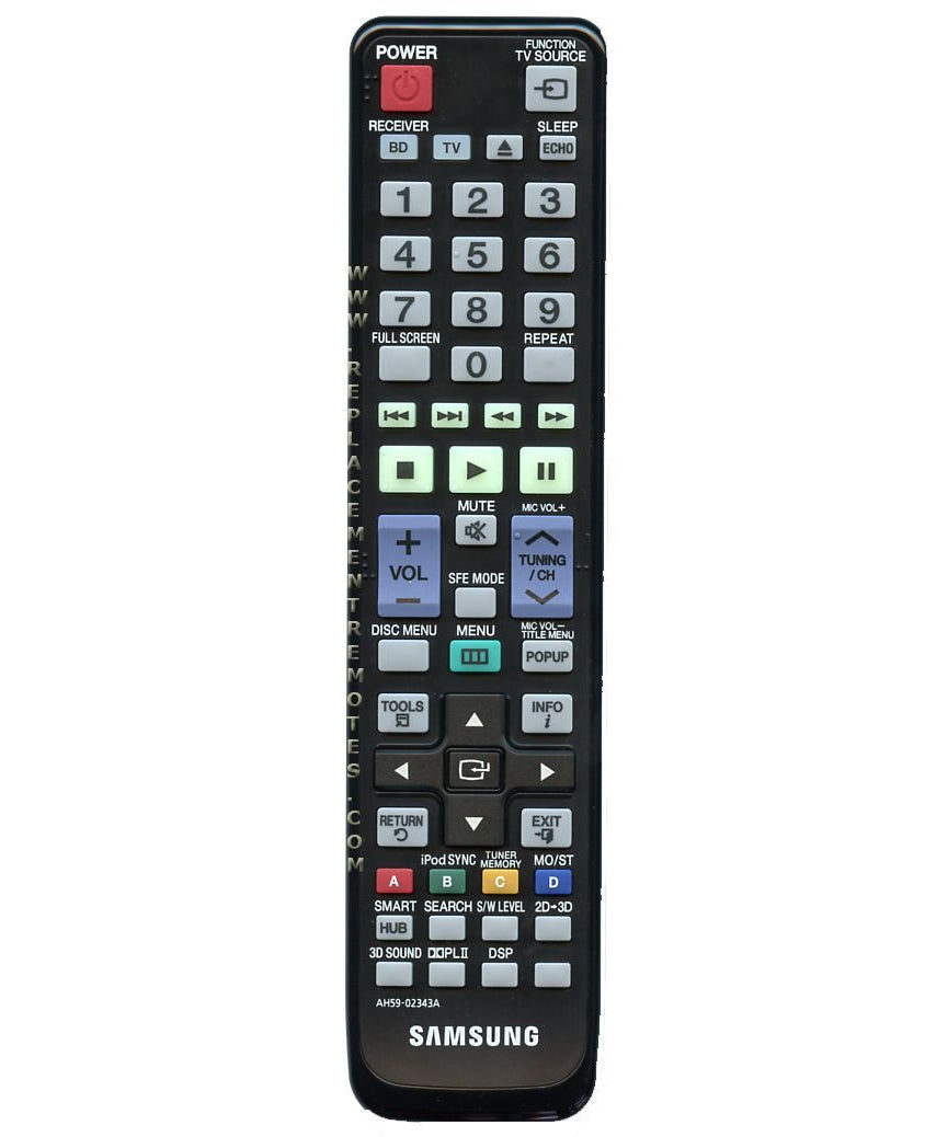 Samsung AH59-02343A Blu-ray Remote Control - AH5902343A