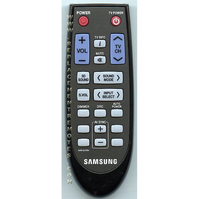 Samsung AH59-02378A Home Theater Remote Control - AH5902378A