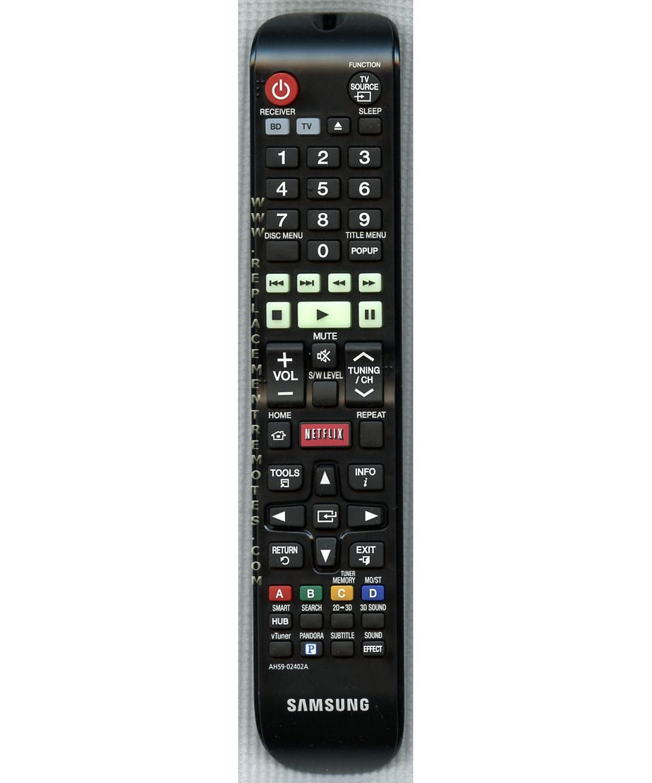Samsung AH59-02402A Blu-ray Home Theater Remote Control - AH5902402A
