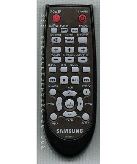Samsung AH59-02433A Home Theater Remote Control - AH5902433A