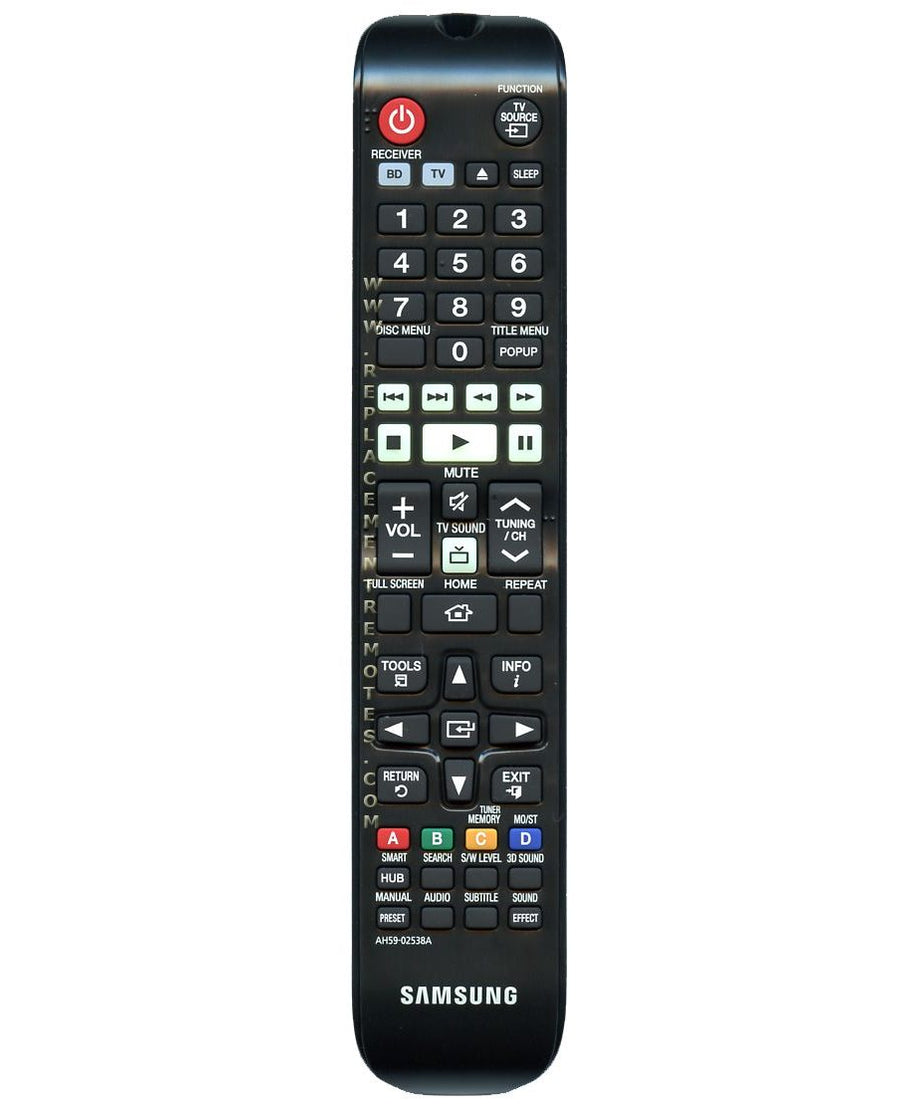 Samsung AH59-02538A Blu-ray Home Theater Remote Control - AH5902538A