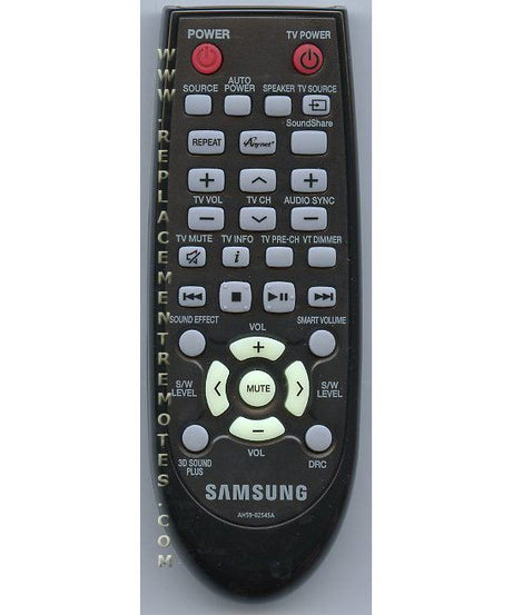 Samsung AH59-02545A Audio Remote Control - AH5902545A