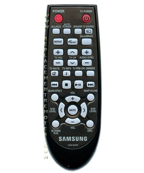 Samsung AH59-02547B Sound Bar Remote Control - AH5902547B