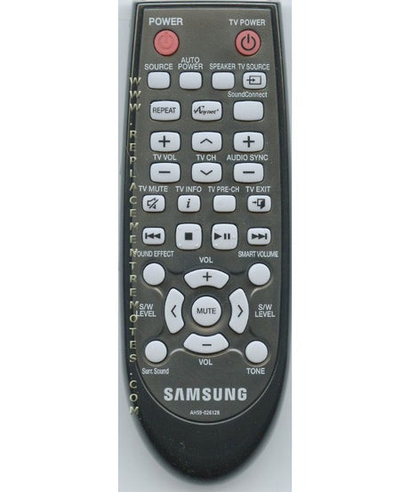 Samsung AH59-02612B Audio Remote Control - AH5902612B