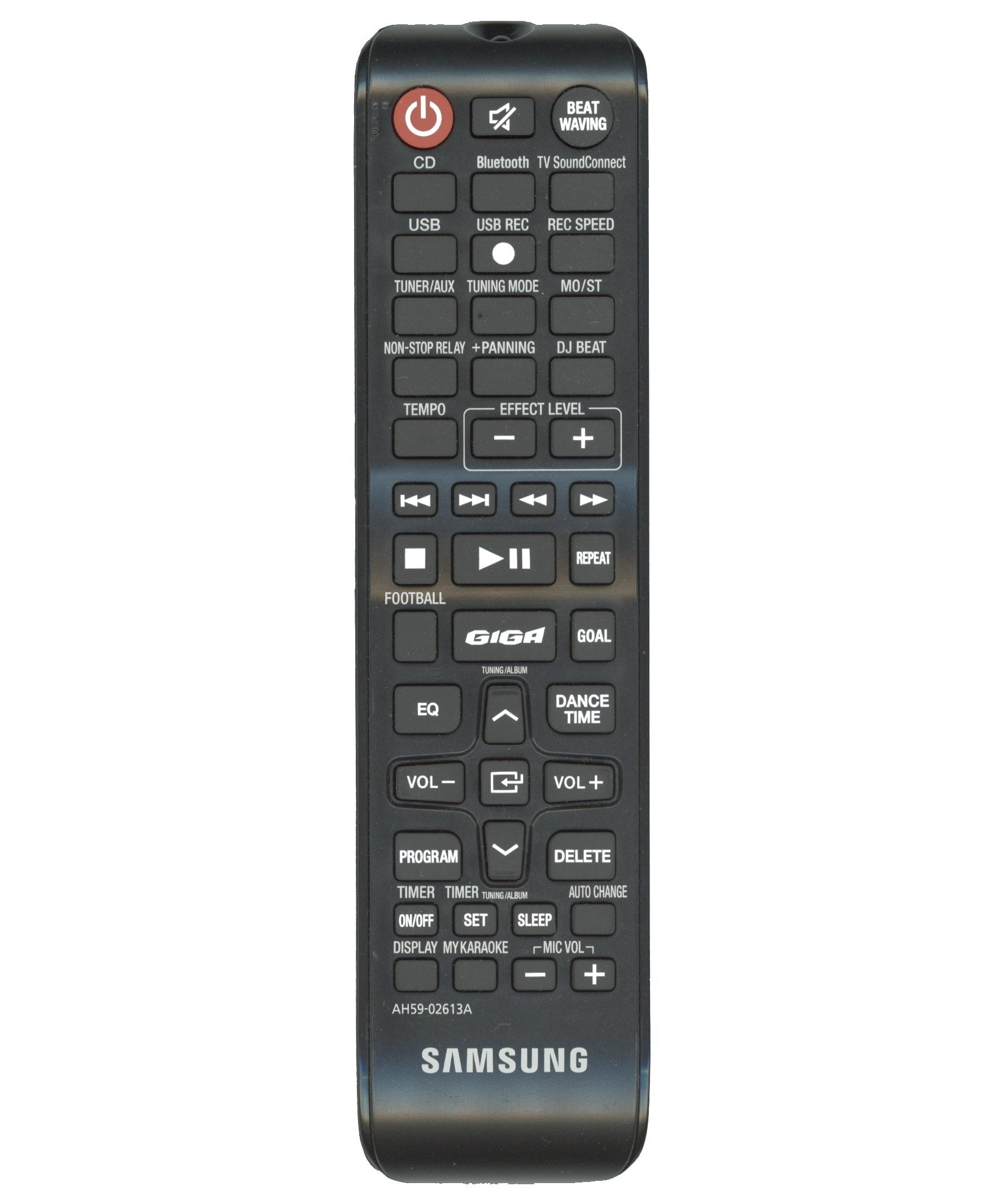 Samsung AH59-02613A Compact Component System Audio Remote Control - - AH5902613A