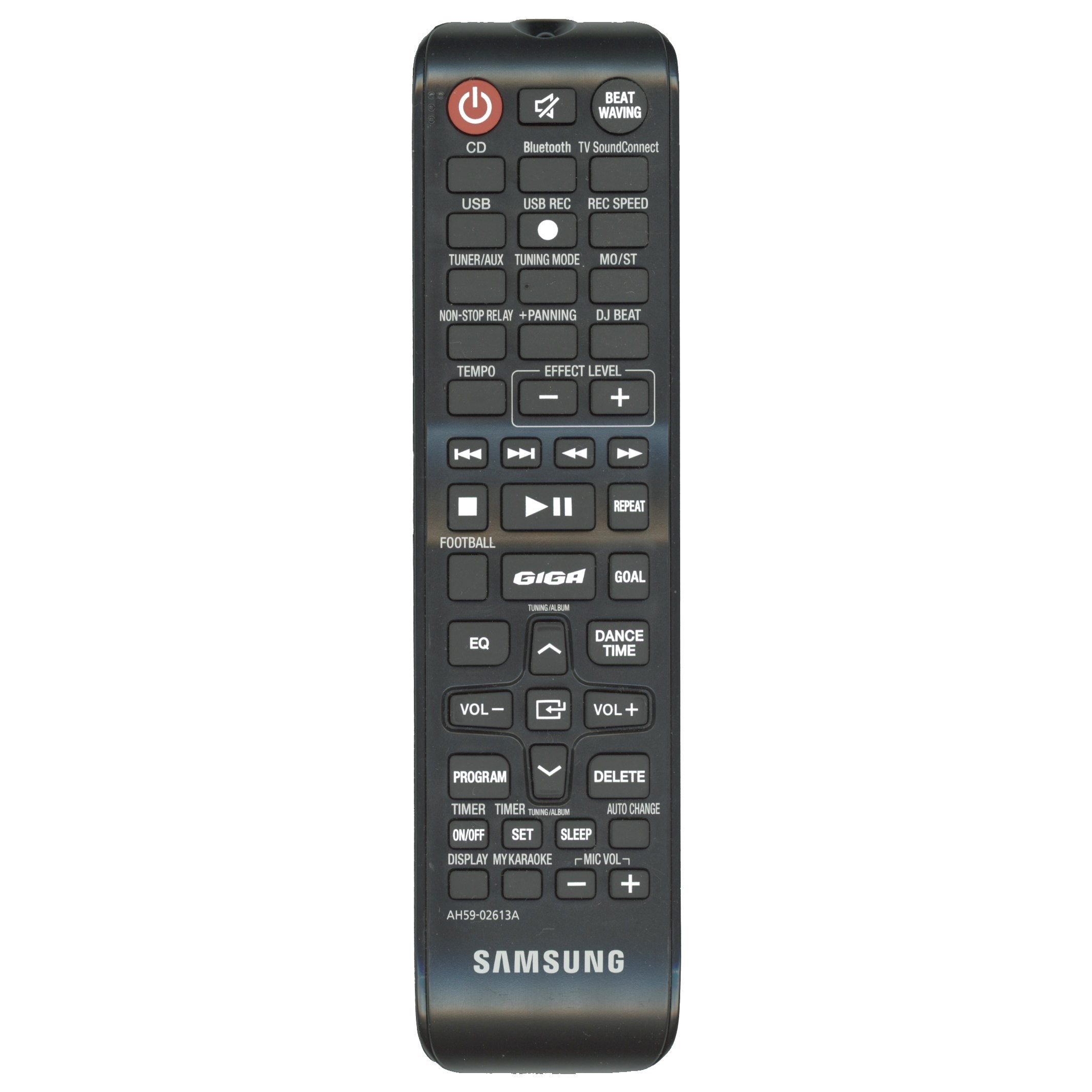 Samsung AH59-02613A Compact Component System Audio Remote Control - - AH5902613A