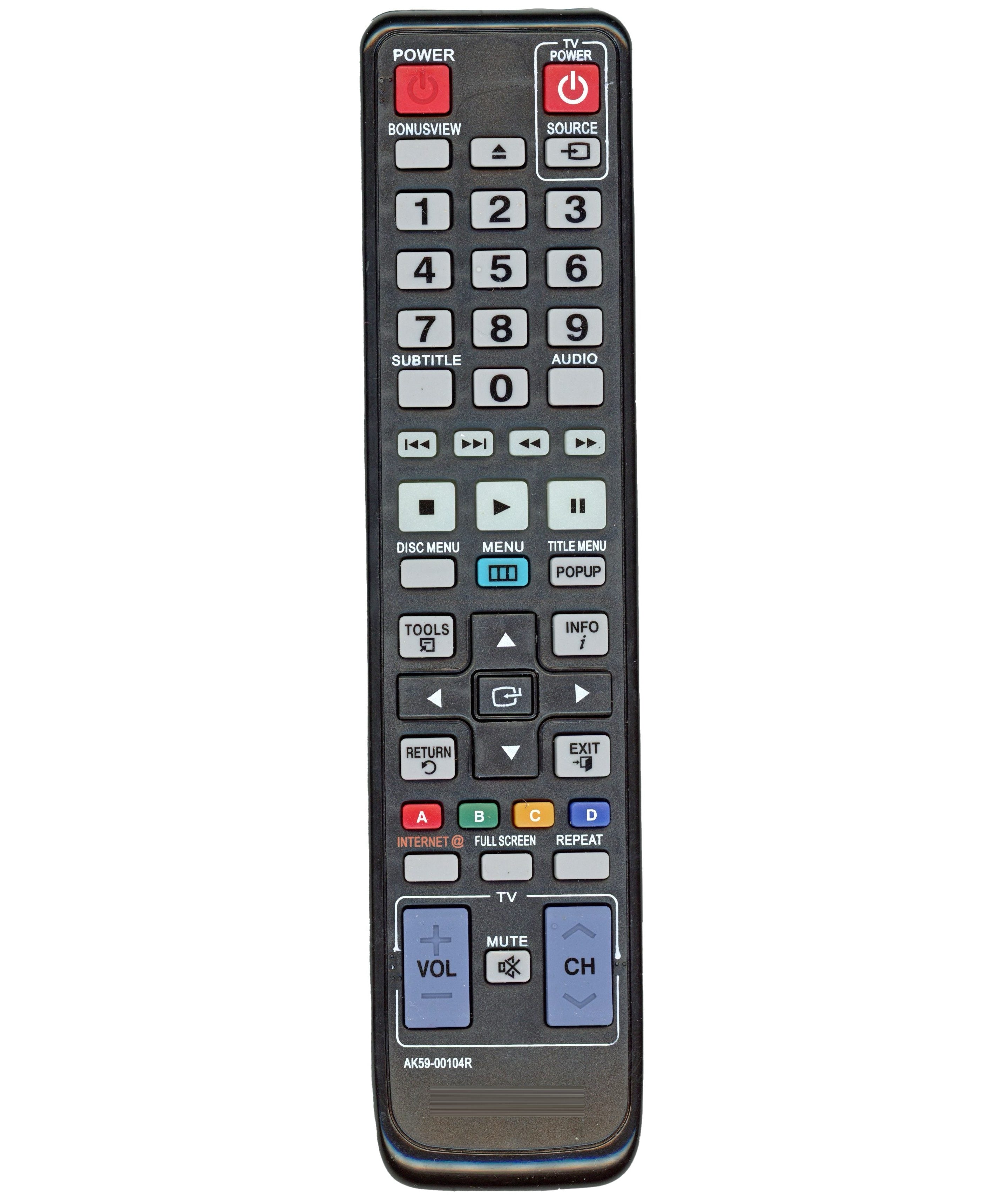 Samsung AK59-00104R Blu-ray Remote Control - AK5900104R