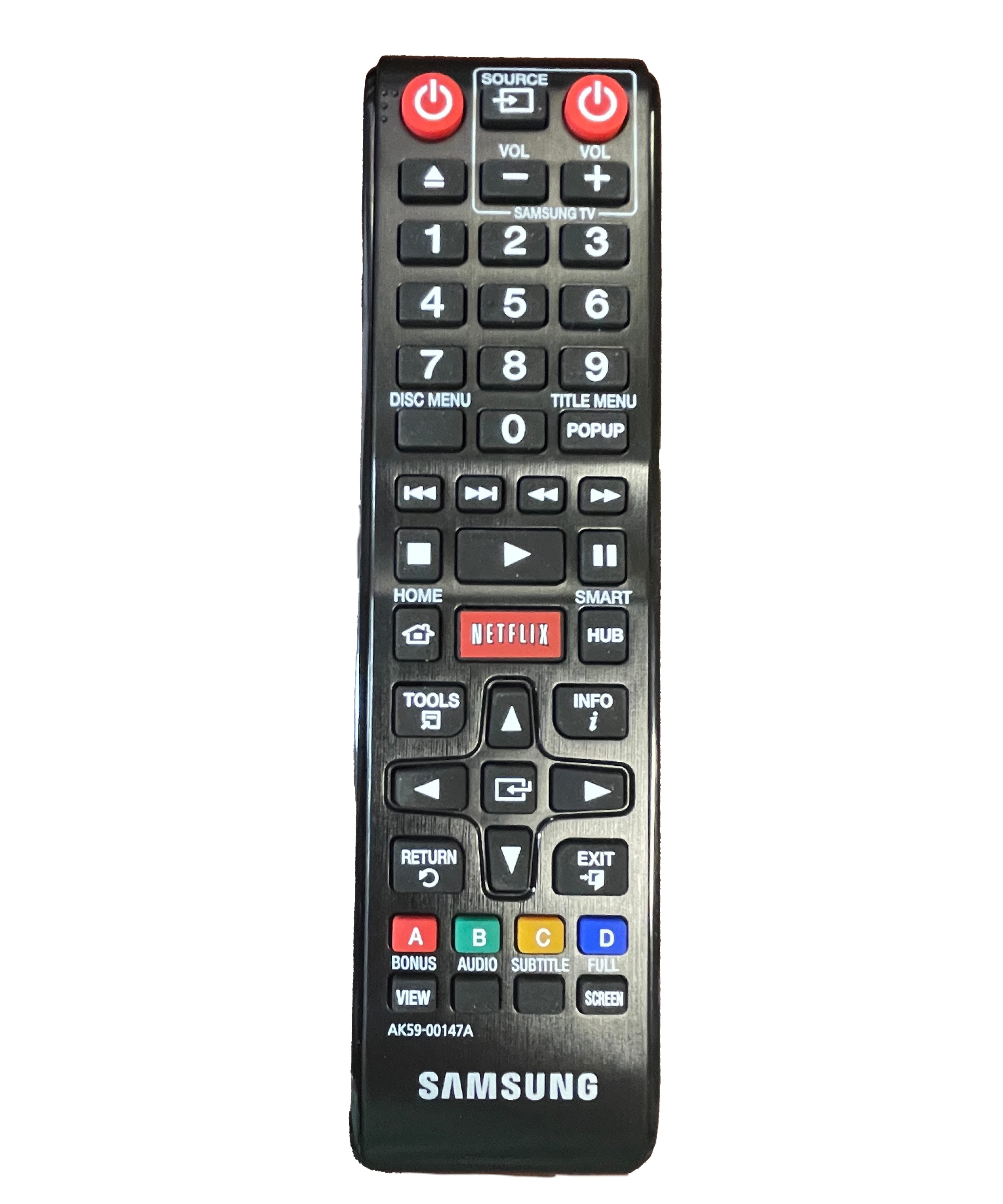 Samsung AK59-00147A Blu-ray Remote Control - AK5900147A