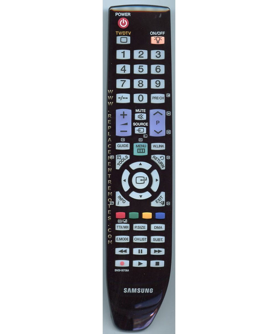 Samsung BN59-00706A TV Remote Control - BN5900706A