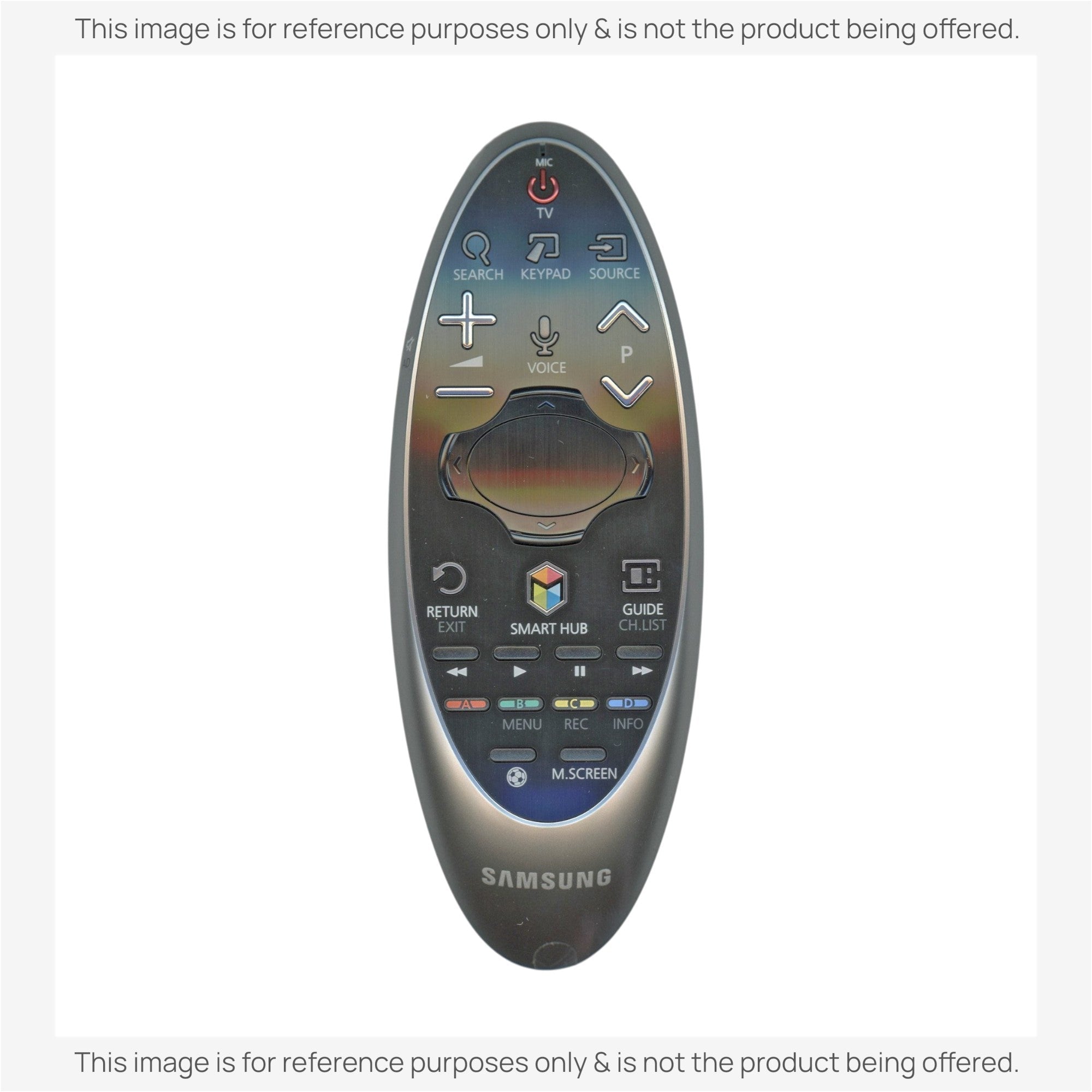 Substitute for Samsung BN59-01181B Smart TV Remote Control with Cursor - BN5901181B [SR7557, No Voice]