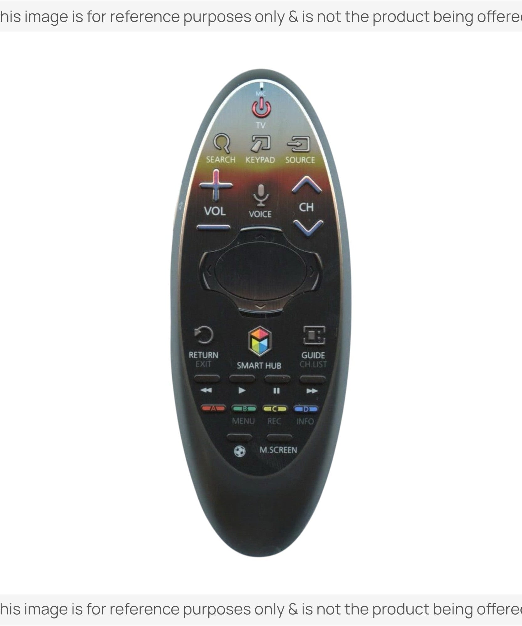 Substitute for Samsung BN59-01181H Smart TV Remote Control with Cursor - BN5901181H [SR7557, No Voice]