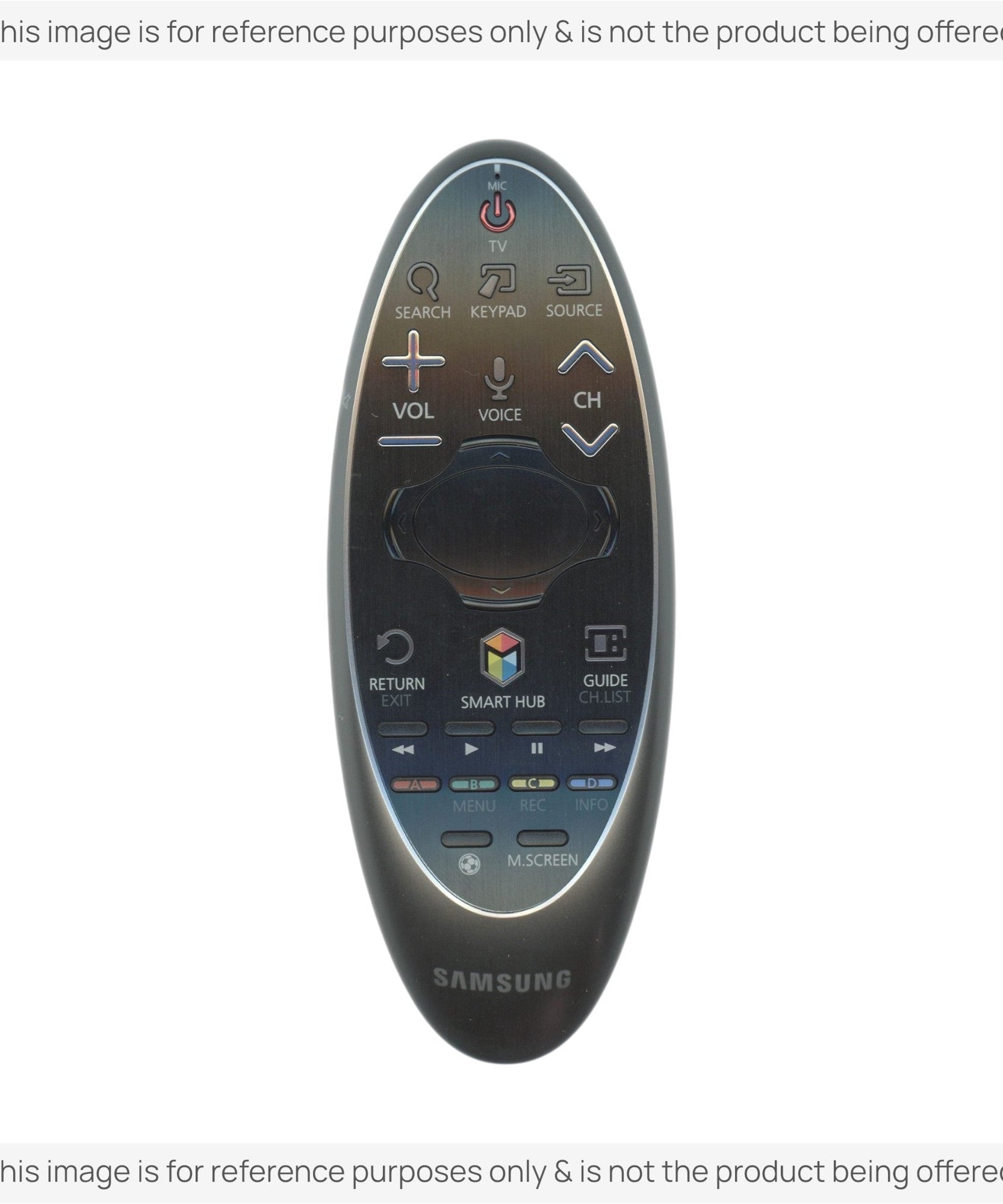 Substitute for Samsung BN59-01181K Smart TV Remote Control with Cursor - BN5901181K [SR7557, No Voice]