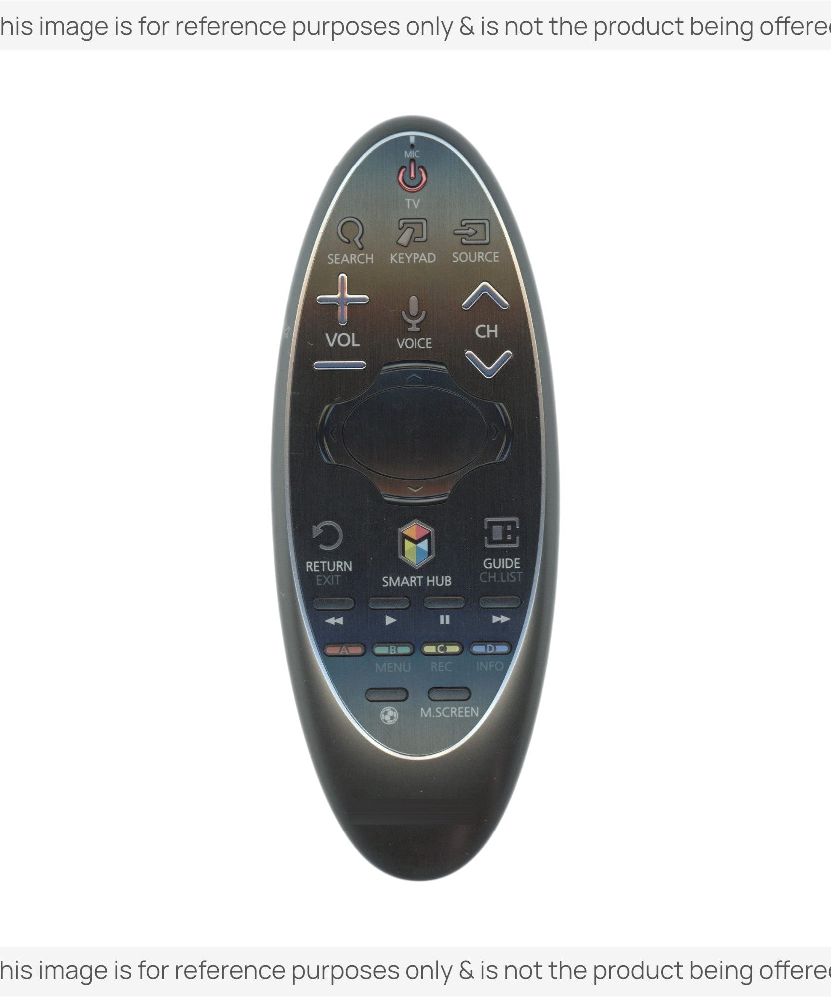 Substitute for Samsung BN59-01181K Smart TV Remote Control with Cursor - BN5901181K [SR7557, No Voice]
