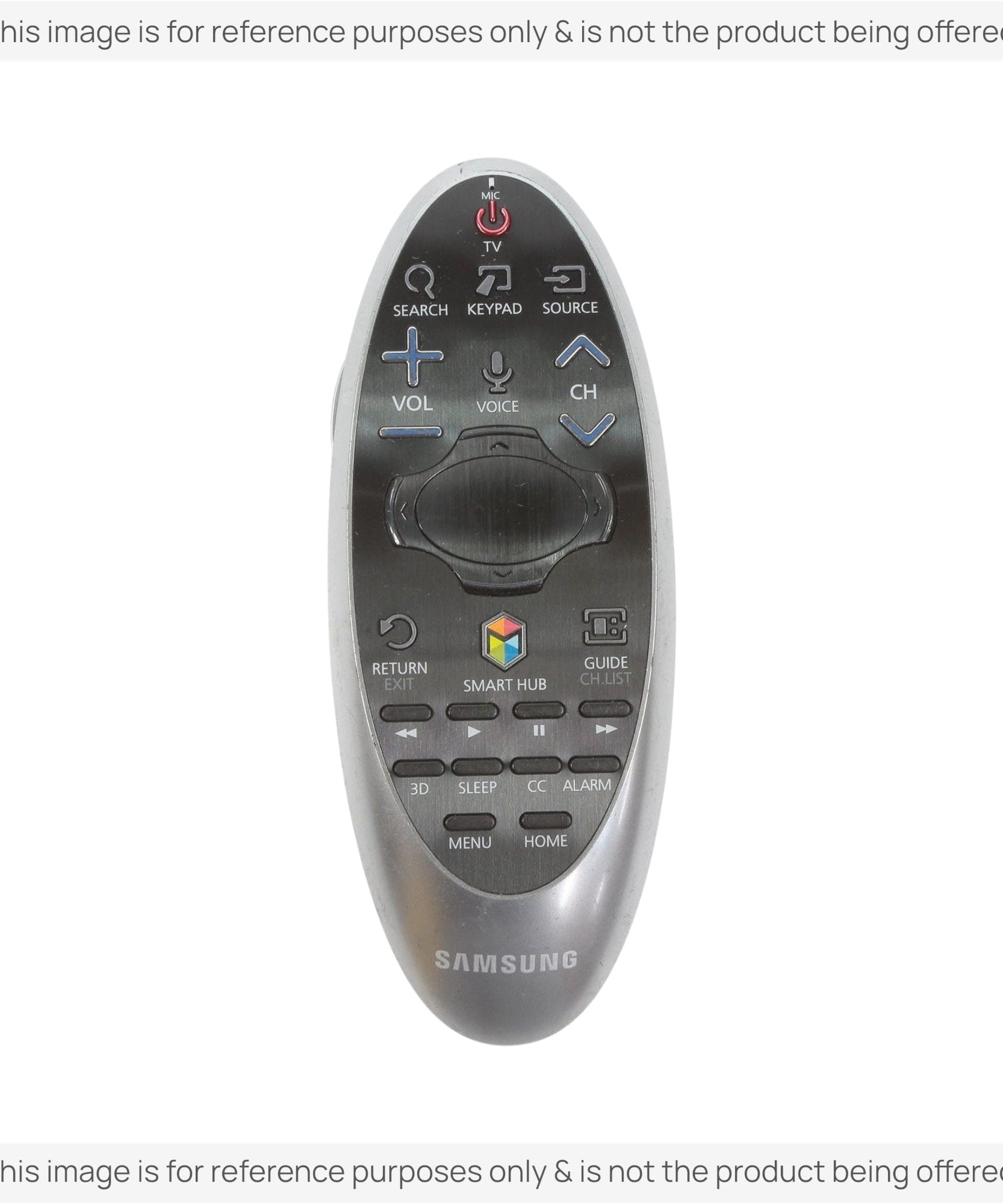 Substitute for Samsung BN59-01181N Smart TV Remote Control with Cursor - BN5901181N [SR7557, No Voice]