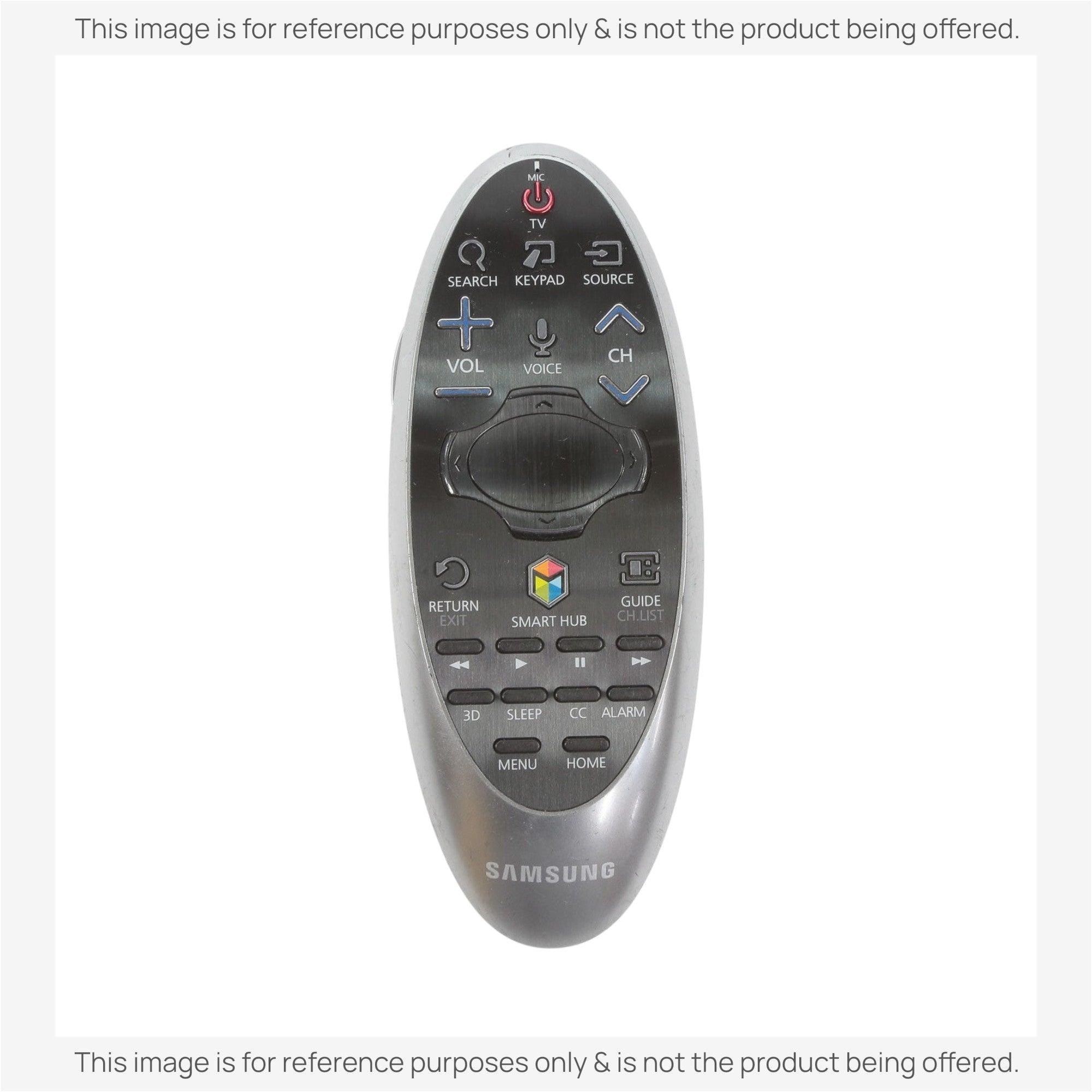 Substitute for Samsung BN59-01181N Smart TV Remote Control with Cursor - BN5901181N [SR7557, No Voice]