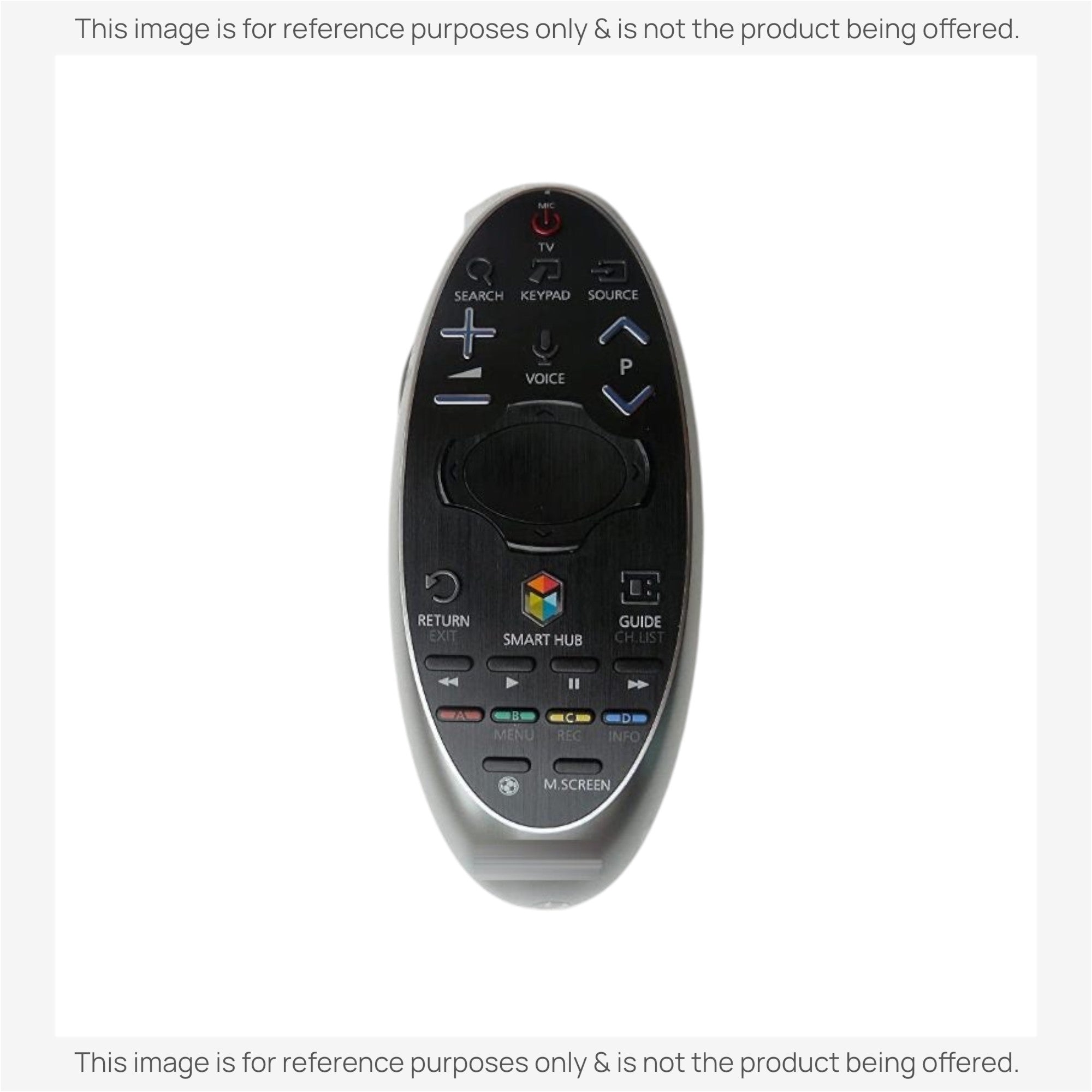 Substitute for Samsung BN59-01184B Smart TV Remote Control with Cursor - BN5901184B [SR7557, No Voice]