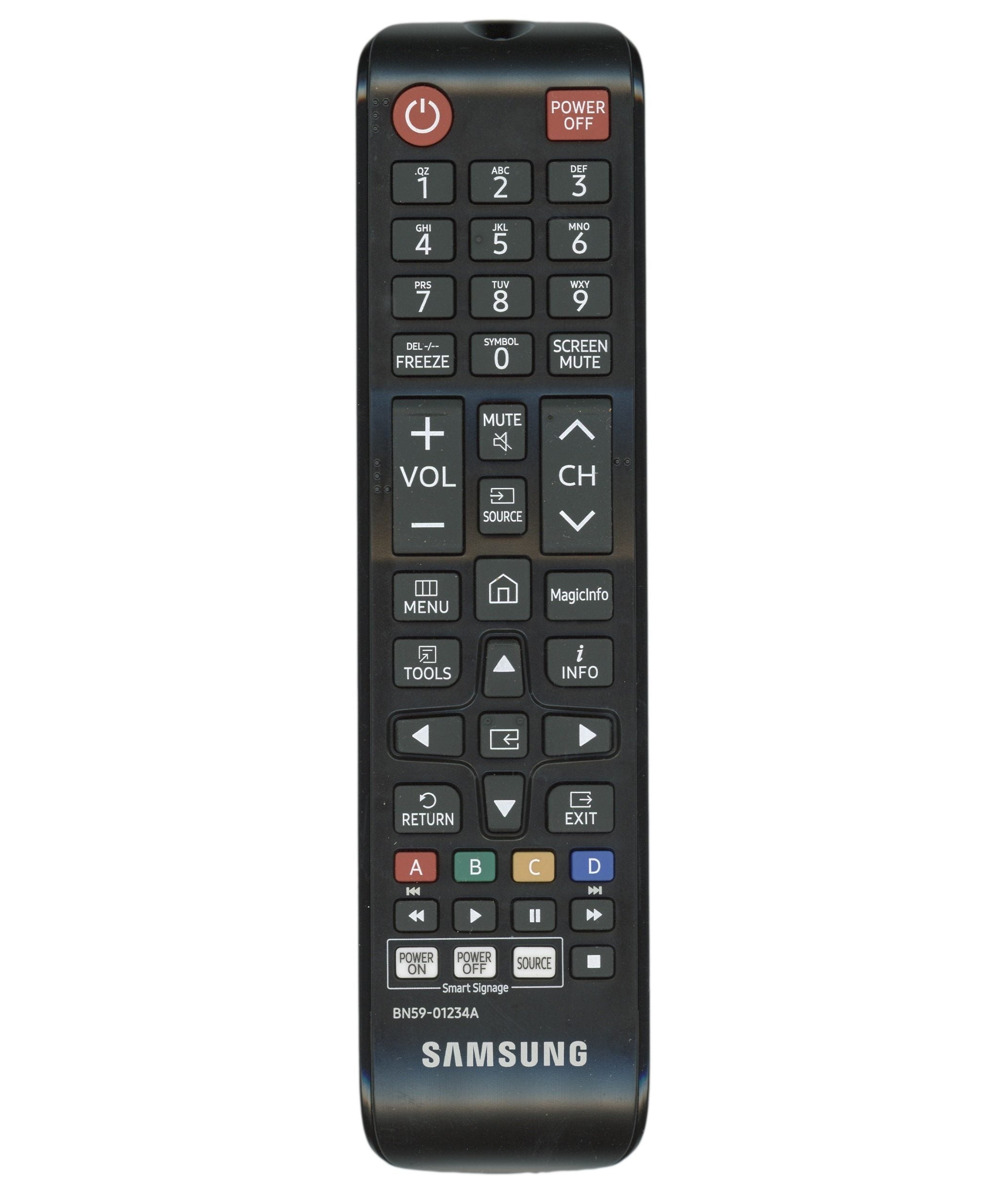 Samsung BN59-01234A 2015 IR Monitor Remote Control - BN5901234A