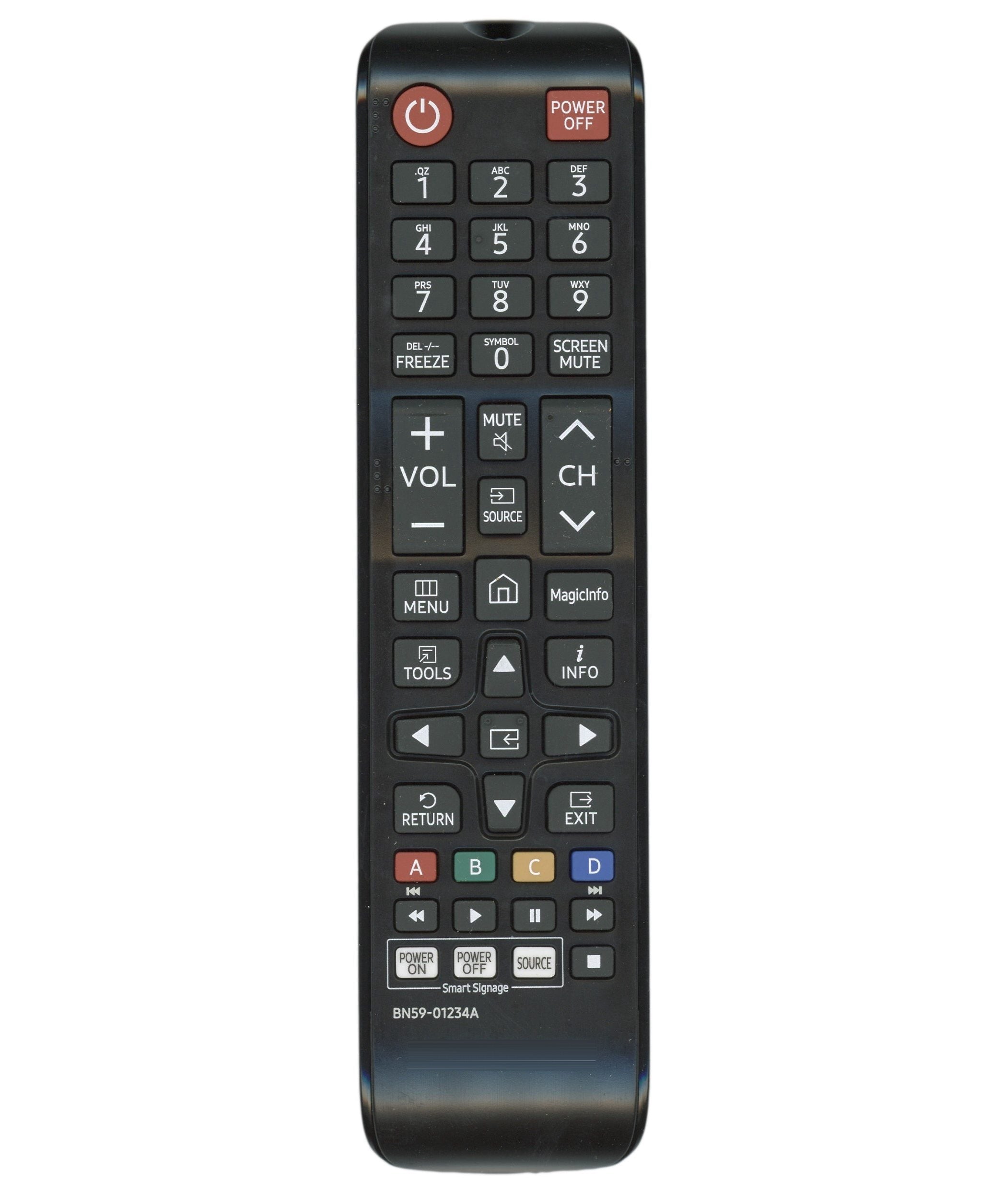 Samsung BN59-01234A 2015 IR Monitor Remote Control - BN5901234A
