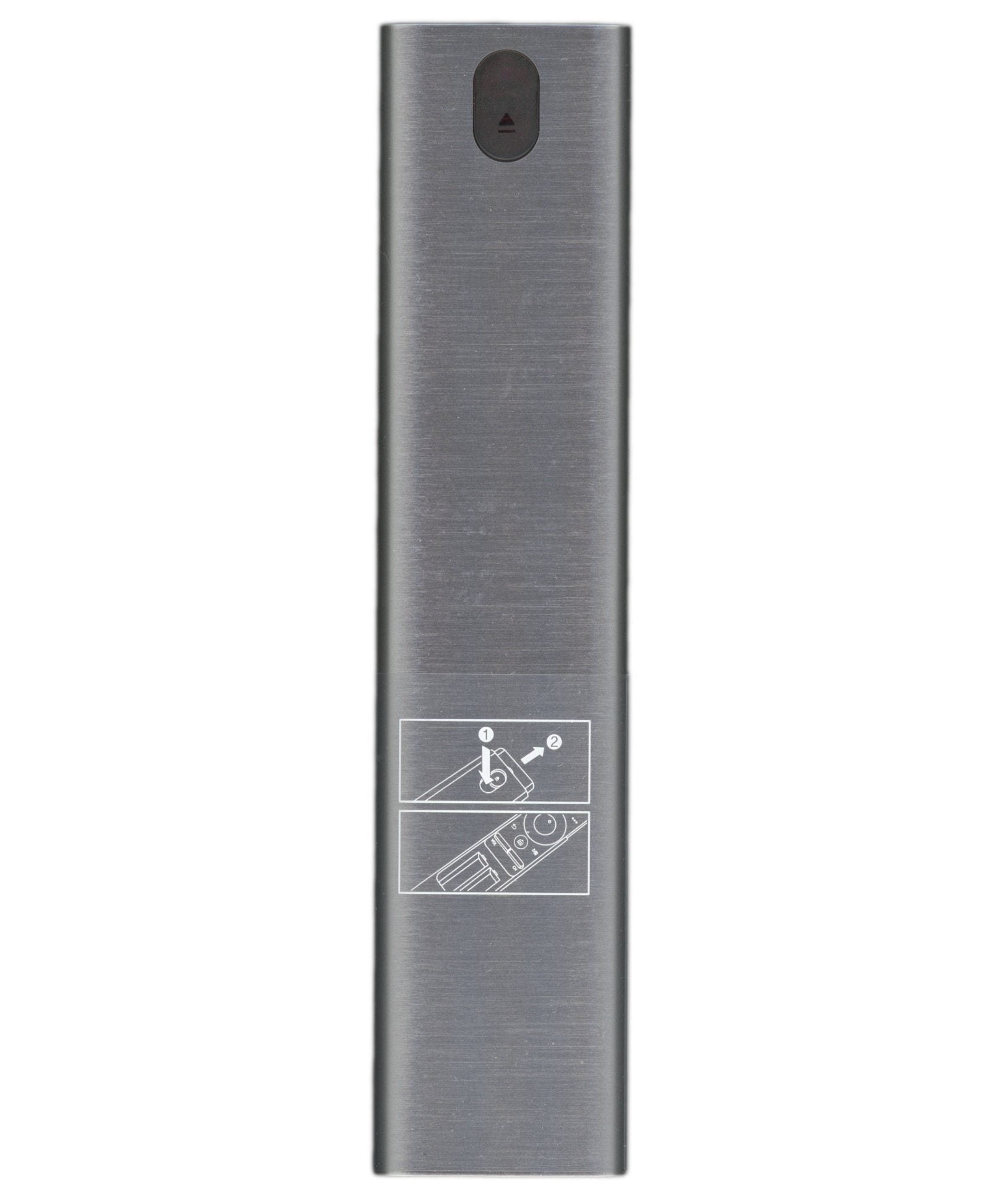 Samsung BN59-01265A RF VOICE TV Remote Control | Metal | Voice | RF and IR - BN5901265A