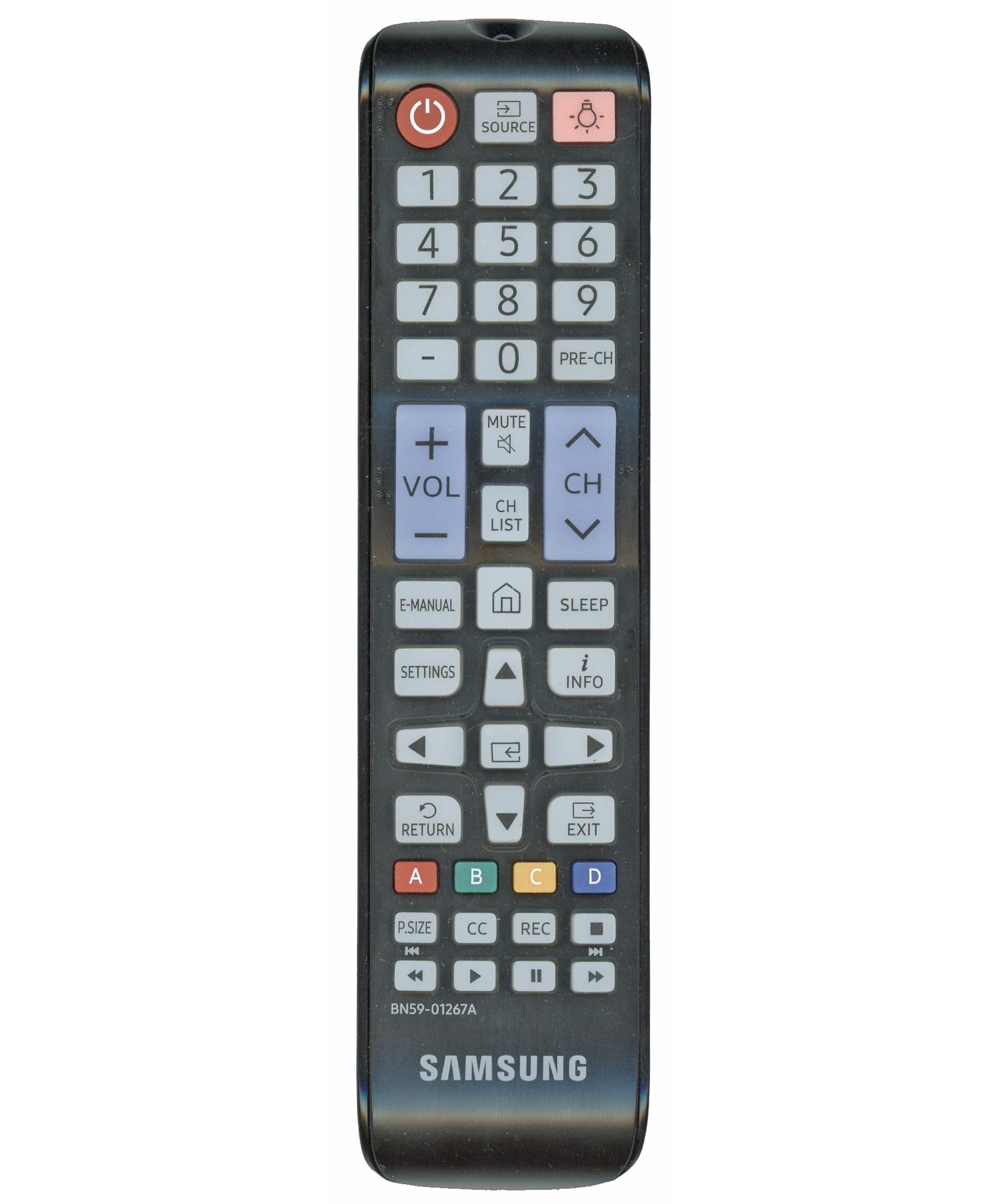 Samsung BN59-01267A 2017 IR TV Remote Control - BN5901267A