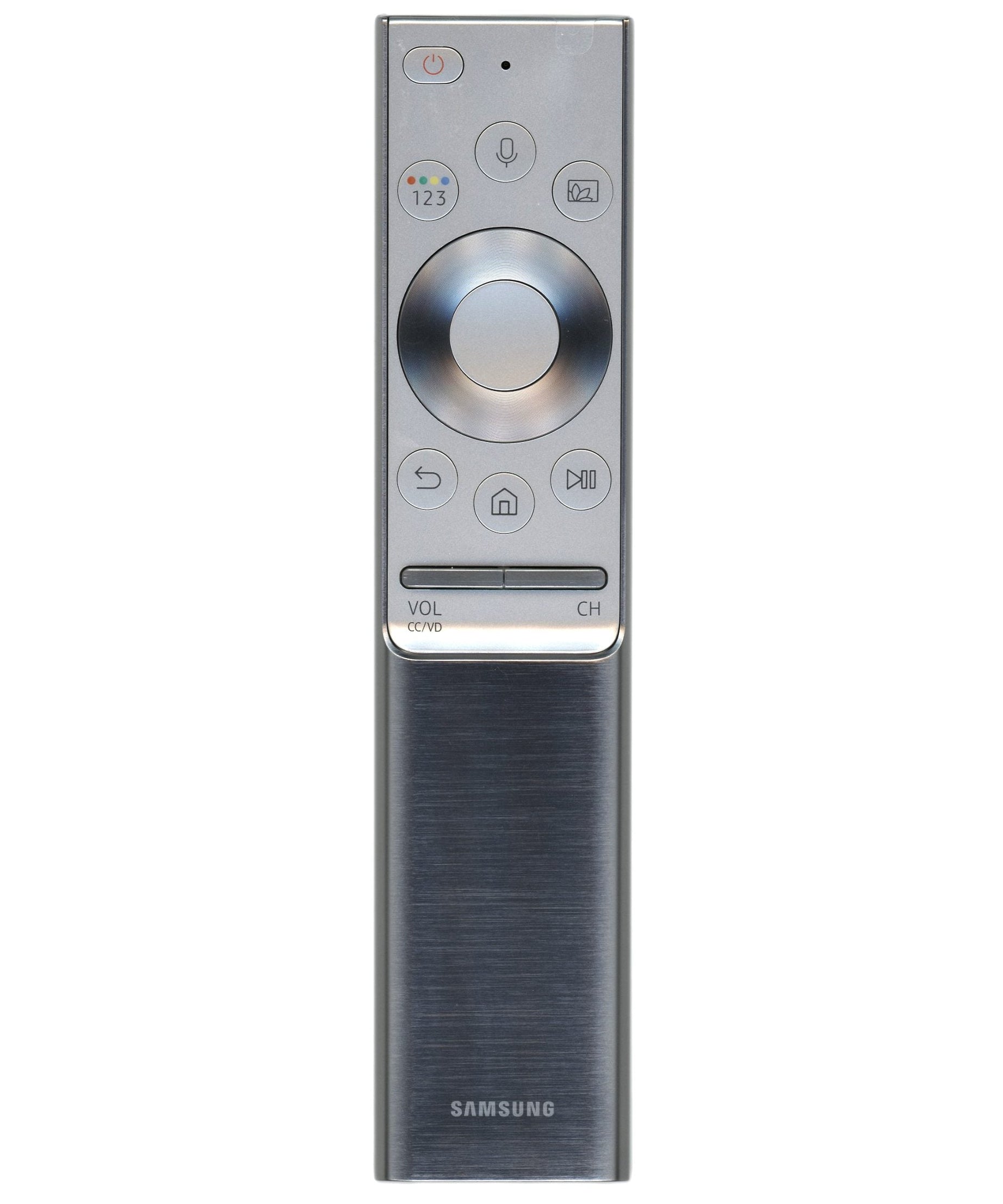 Samsung BN59-01300H Smart Touch TV Remote Control | 2018 | Voice | QLED | HDR10+ | Brushed Metal - BN5901300H