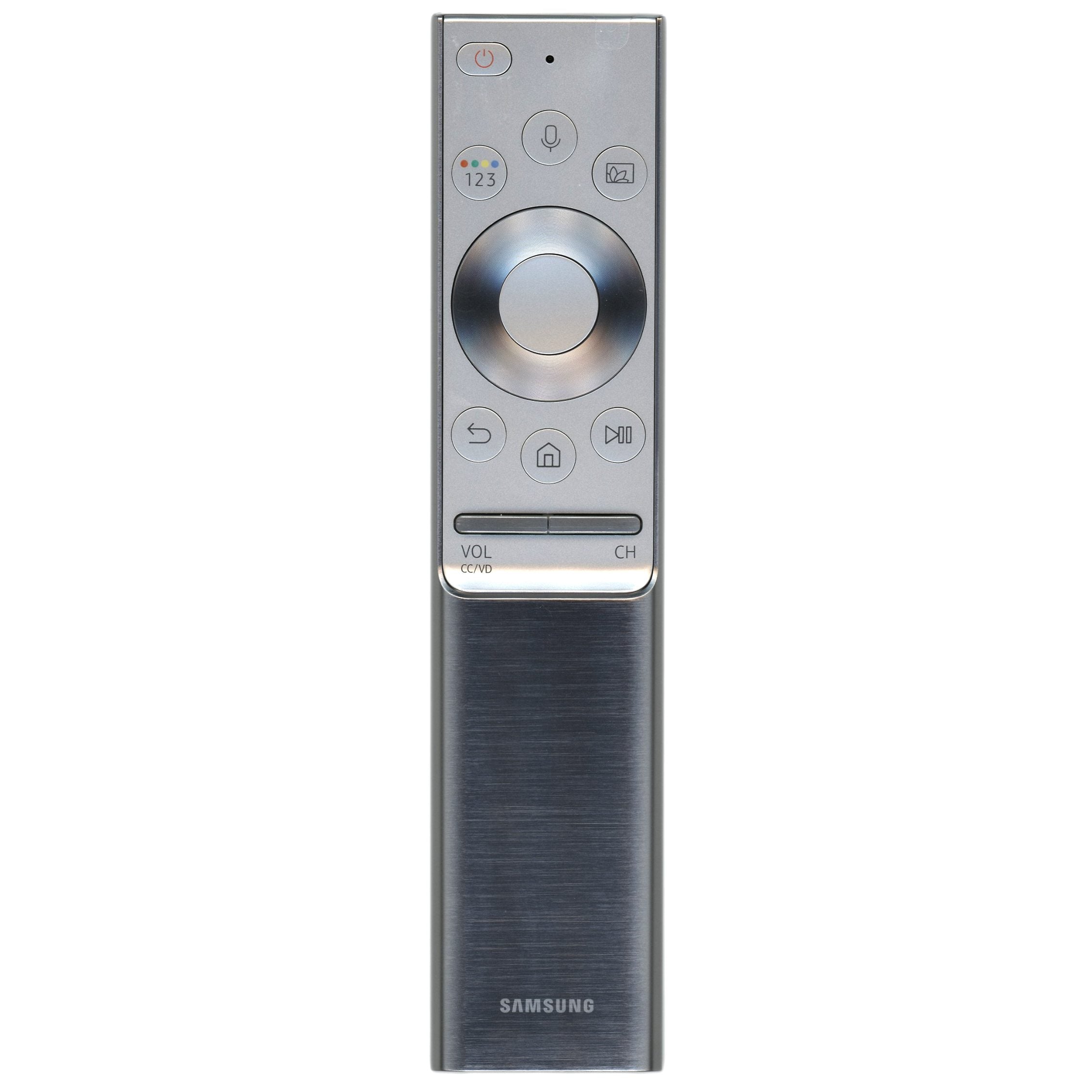 Samsung BN59-01300H Smart Touch TV Remote Control | 2018 | Voice | QLED | HDR10+ | Brushed Metal - BN5901300H