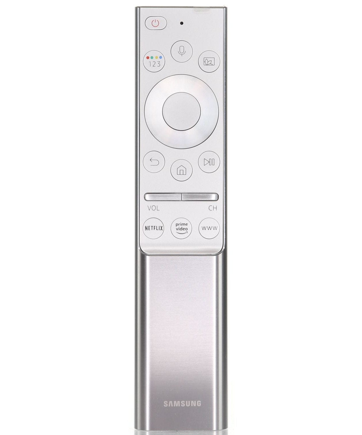 Samsung BN59-01311F Smart Touch TV Remote Control | The Frame | Voice | RF and IR | Metal | 2019 - BN5901311F