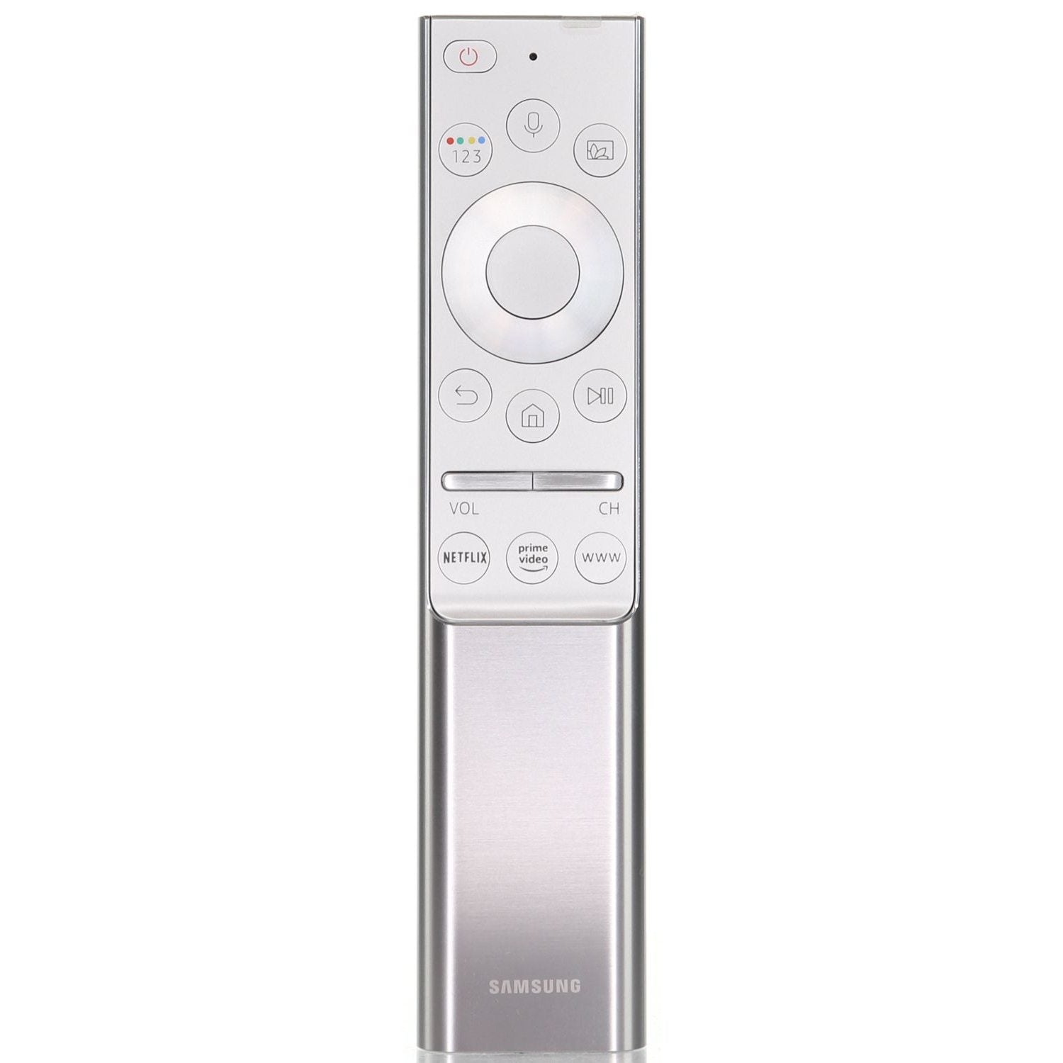 Samsung BN59-01311F Smart Touch TV Remote Control | The Frame | Voice | RF and IR | Metal | 2019 - BN5901311F