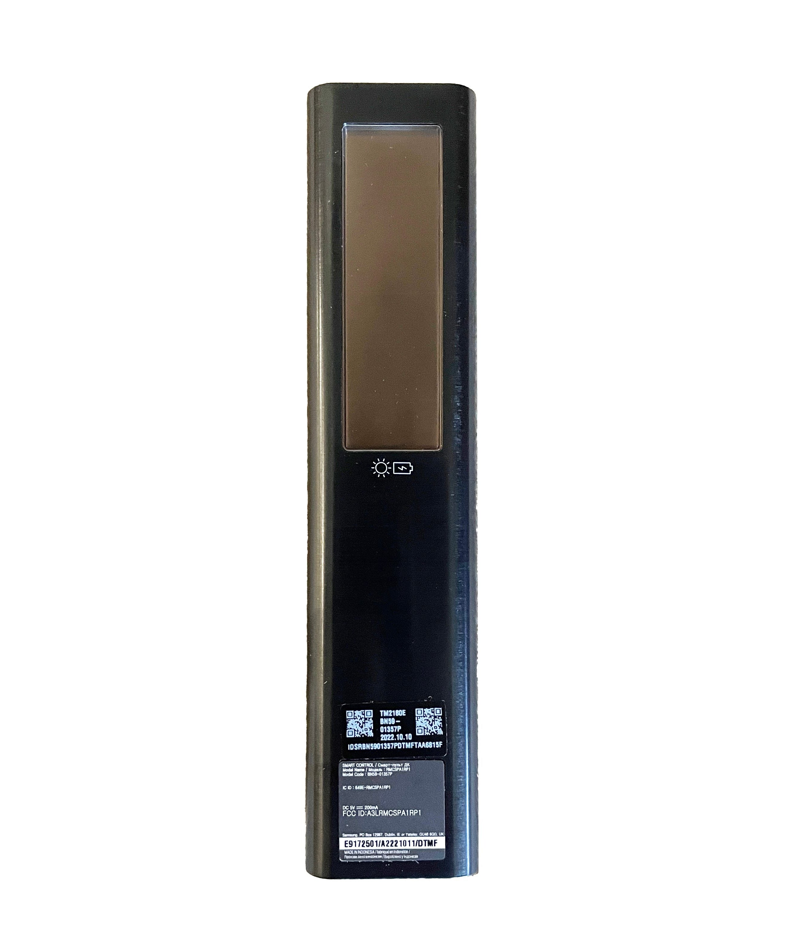 Samsung BN59-01357P Solar Smart TV Remote Control | RF | Voice | Netflix | Prime Video | Samsung TV Plus - BN5901357P