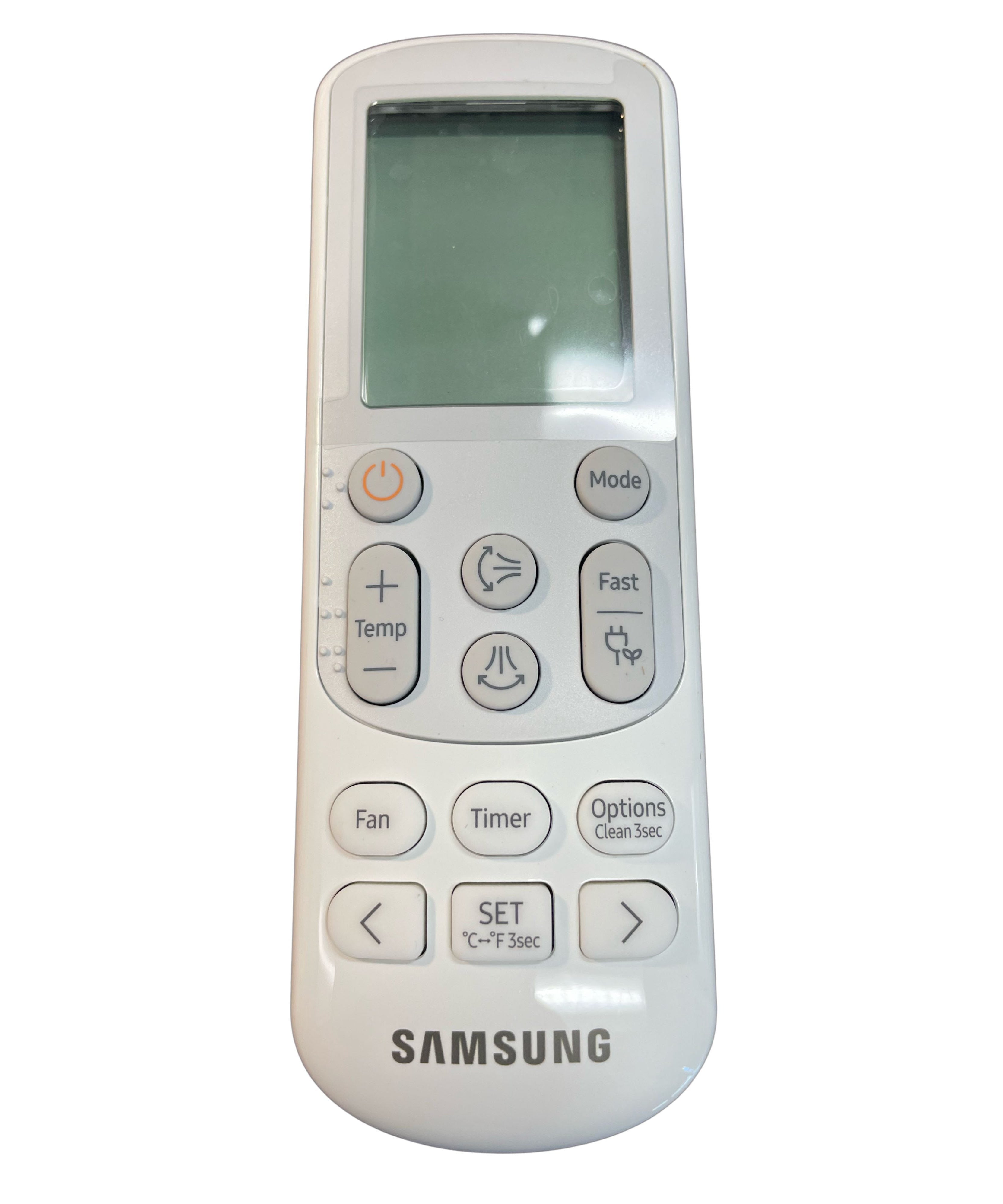 Samsung ARH-5207 Mini Split Air Conditioner Remote Control | LCD Thermostatic Screen - DB96-24901G
