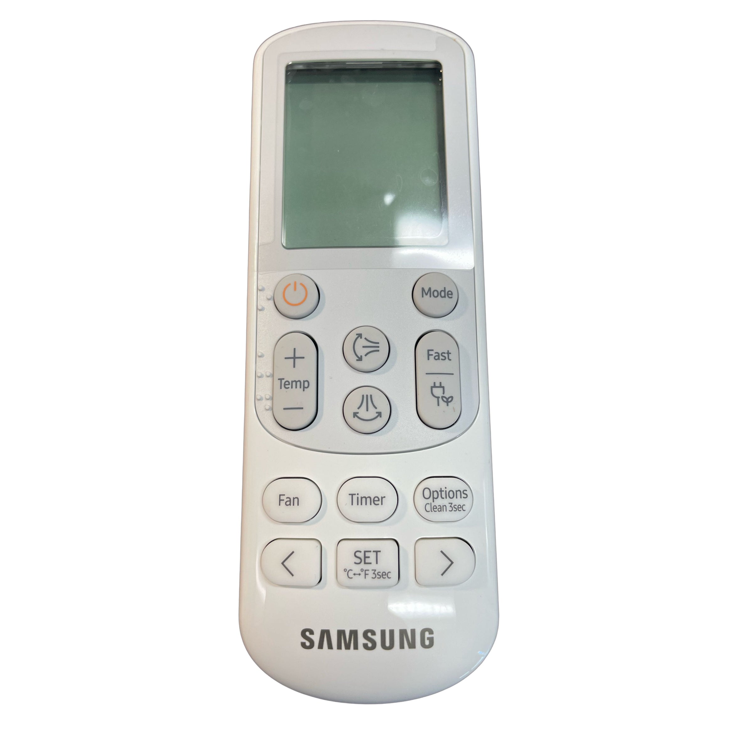 Samsung ARH-5207 Mini Split Air Conditioner Remote Control | LCD Thermostatic Screen - DB96-24901G