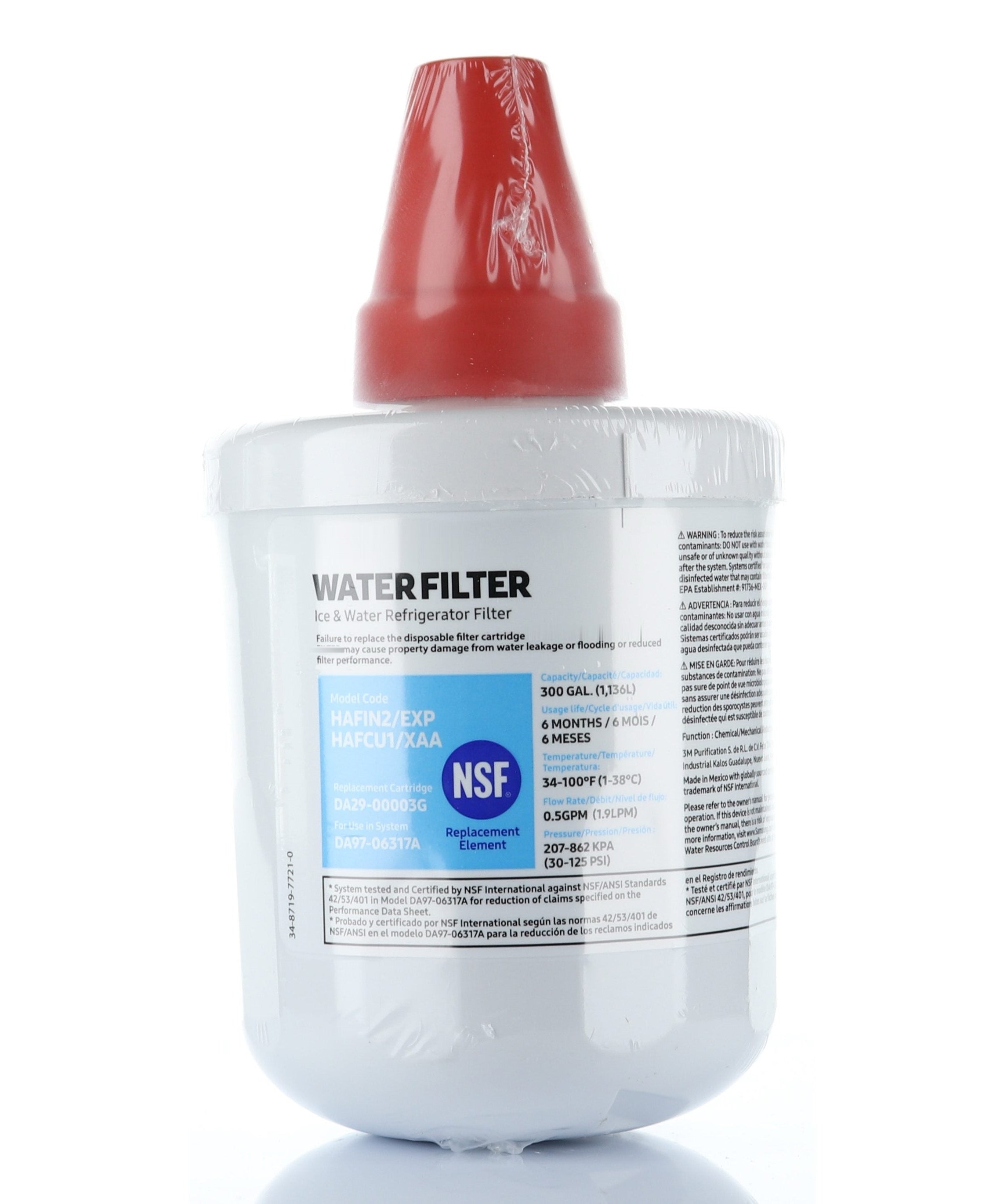 Samsung HAFCU1/XAA Kühlschrank-Wasserfilter DA29-00003G
