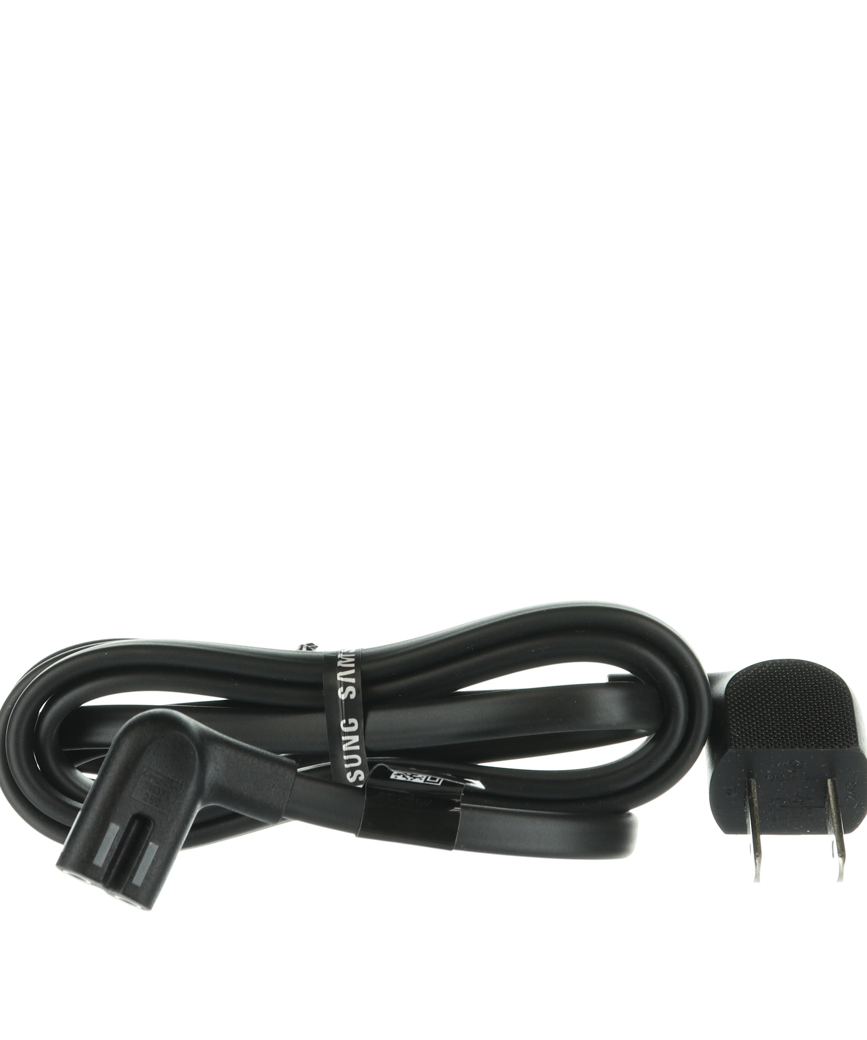 Samsung 3903-001117 AC Power Cable | Elbow C7 figure-8 to Elbow 2-Prong Male Connector | Non-Polarized – 3903001117 5 Foot