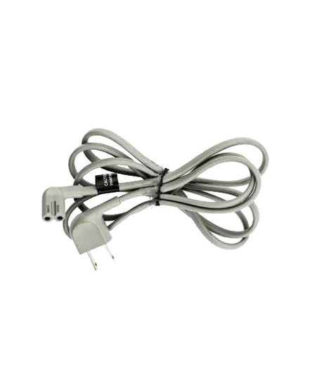 Substitute for Samsung 3903-001188 Gray AC Power Cable | 5 ft - C7 Elbow Figure 8 to Elbow 2-Prong | Non-Polarized – 3903-001188