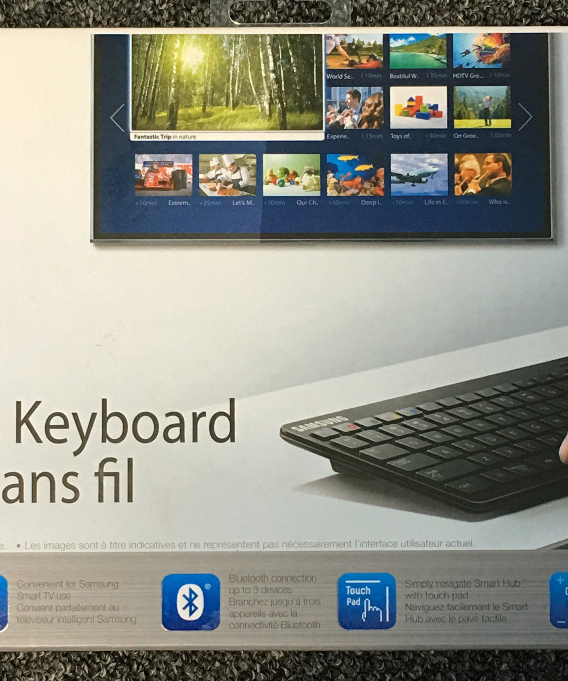 Samsung VGKBD2000 Smart Keyboard TV Remote Control