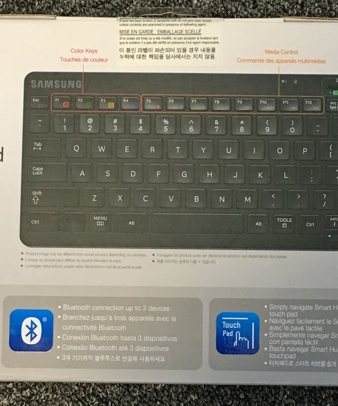Samsung VGKBD2000 Smart Keyboard TV Remote Control