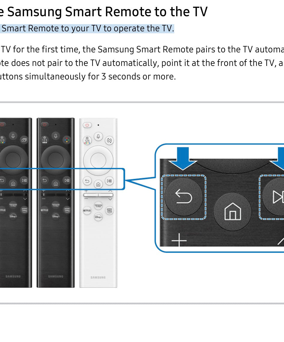 Samsung BN59-01385A for 2022 Smart SolarCell TV Remote Control - TM2280E BN5901385A