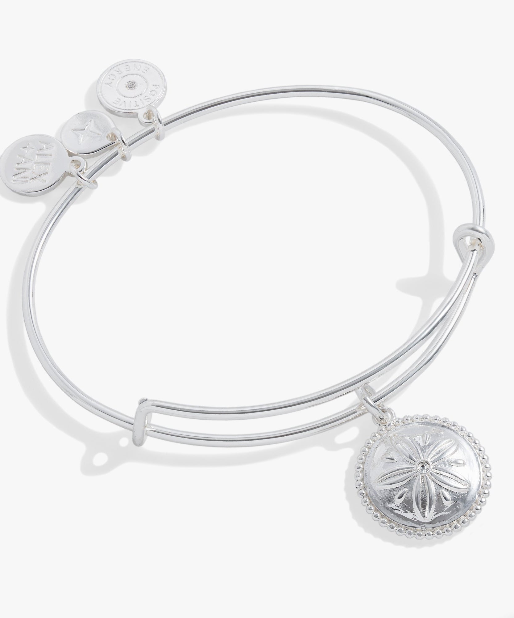 Sand Dollar Charm Bangle