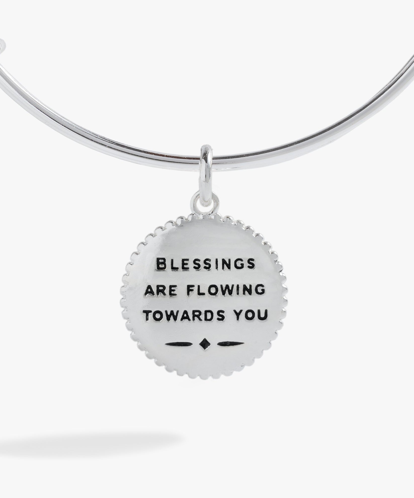 Sand Dollar Charm Bangle