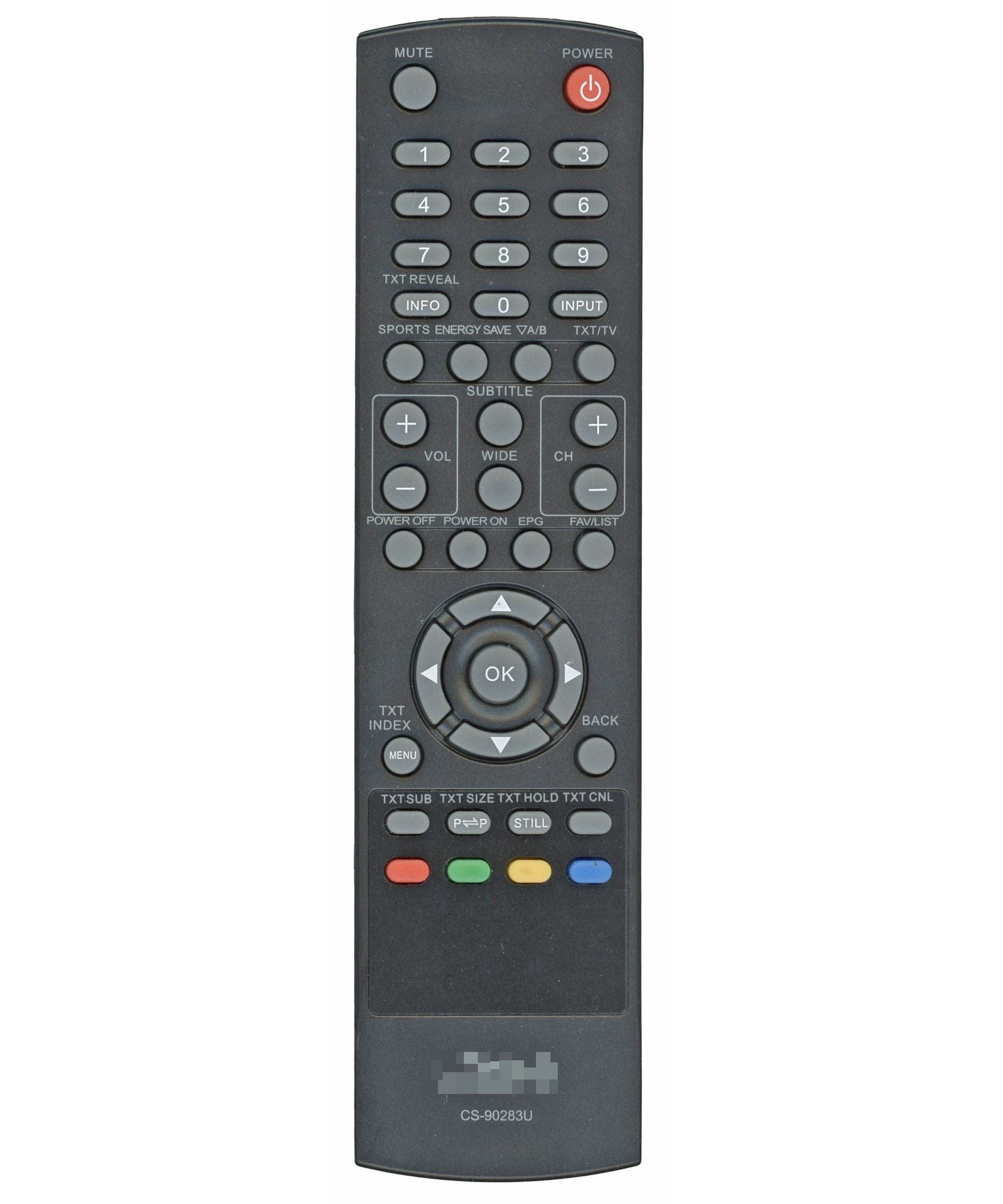 Sanyo CS90283U TV Remote Control