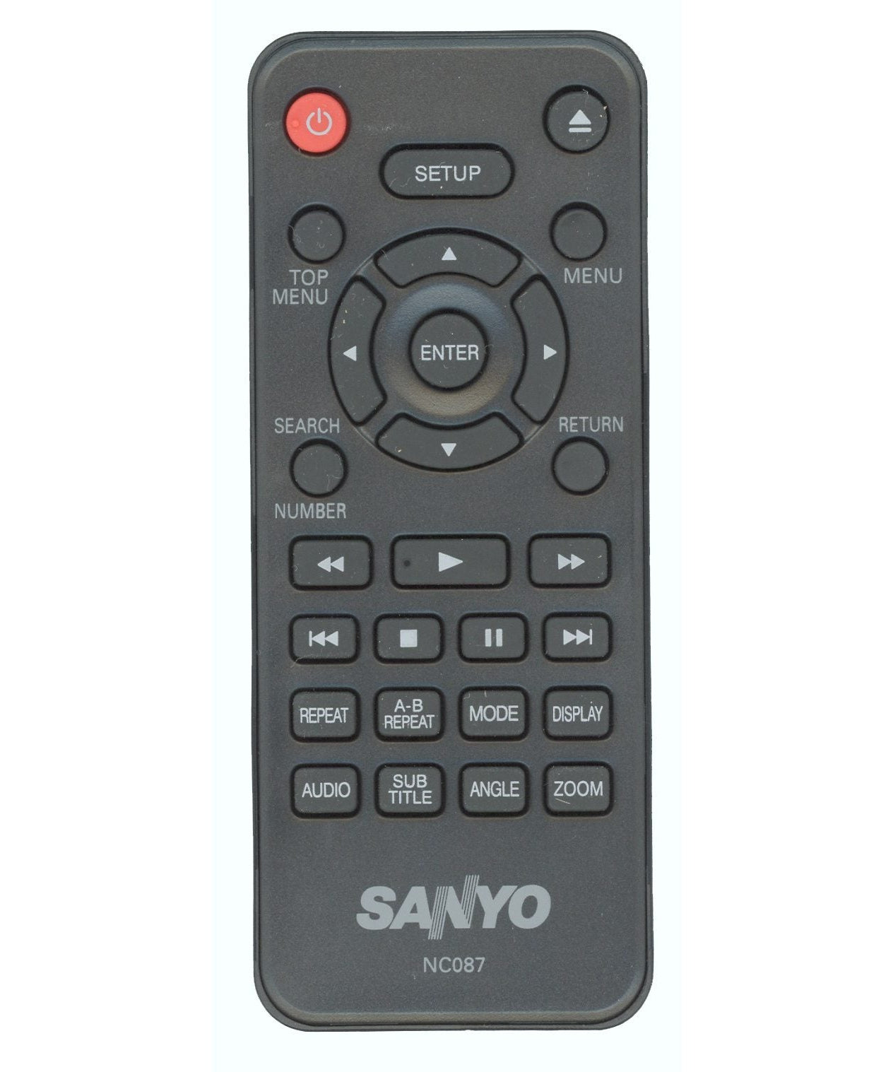 Sanyo NC087 DVD Remote Control