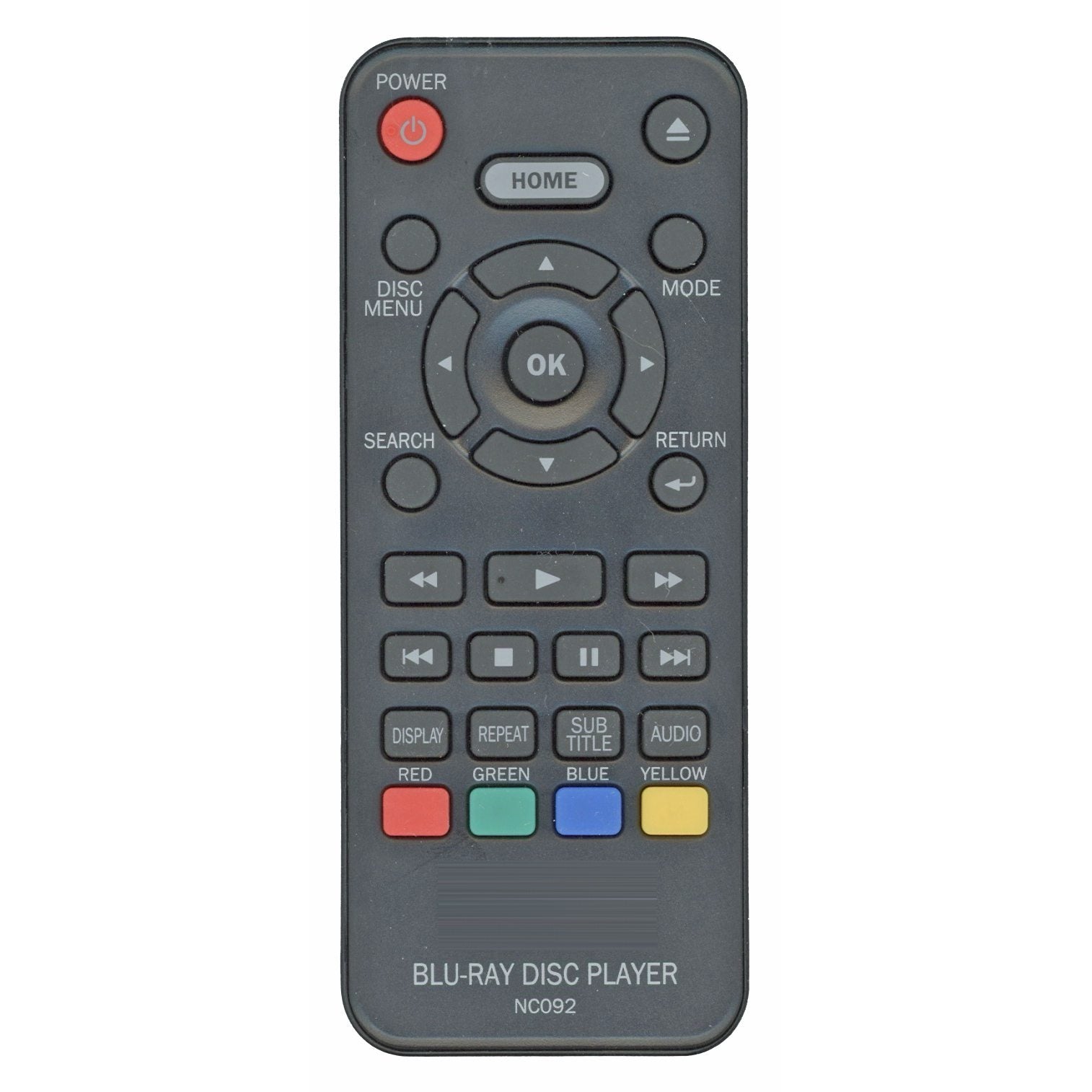 Sanyo NC092 Blu-ray Remote Control