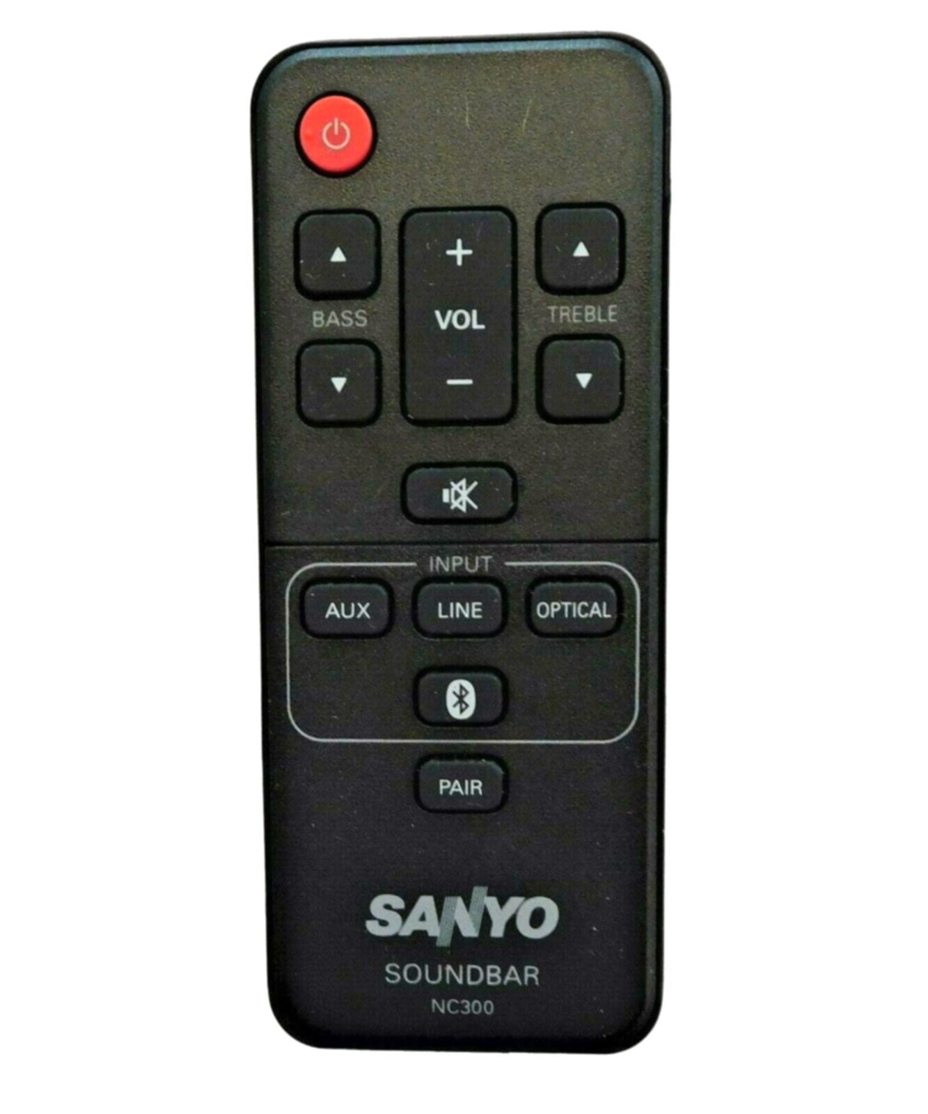 Sanyo NC300 Sound Bar Remote Control