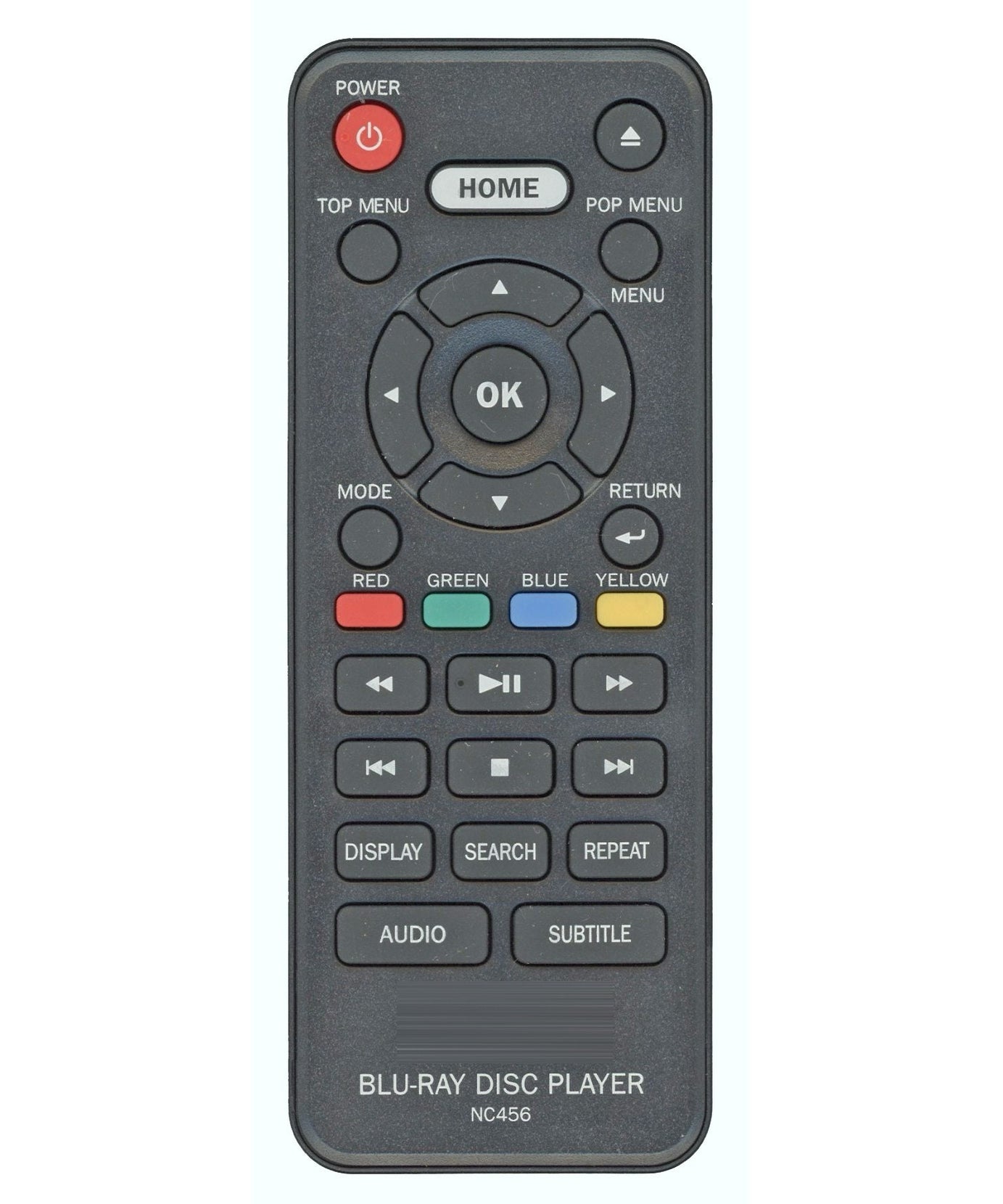 Sanyo NC456 Smart Blu-ray Remote Control