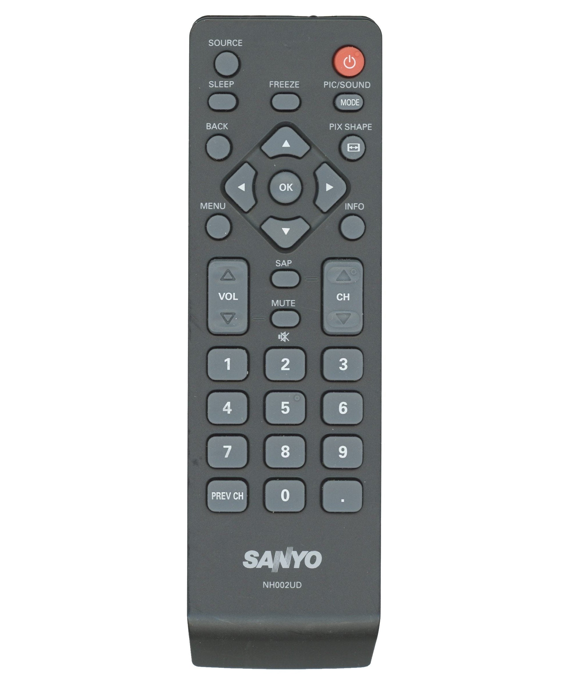 Sanyo NH002UD TV Remote Control