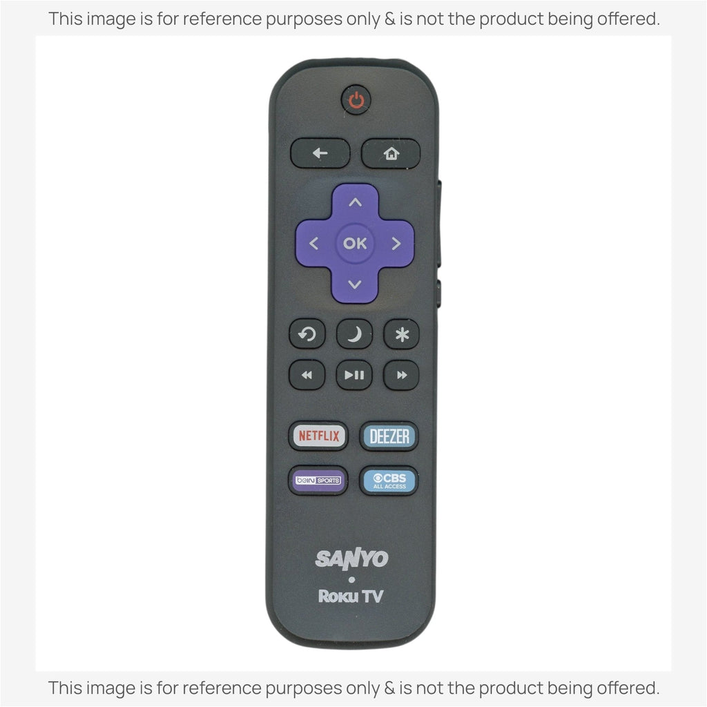 Substitute for Sanyo URMT21CND008 ROKU TV Remote Control [RRLF16]