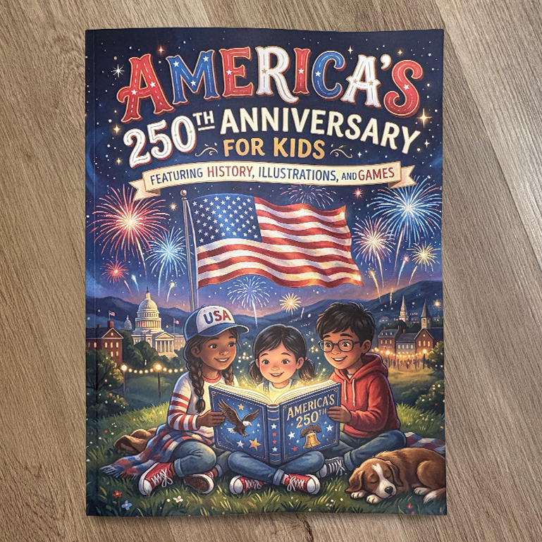 Amerikas 250. Jubiläum für Kinder (Taschenbuch)