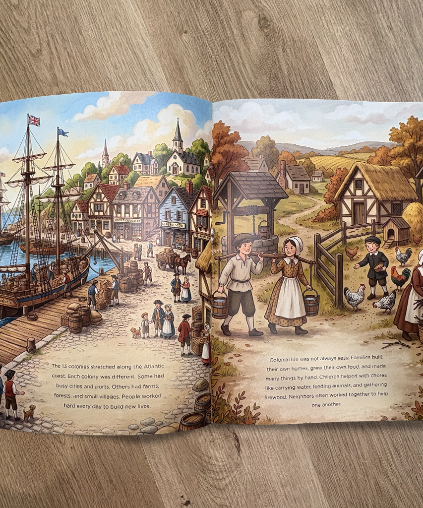 Amerikas 250. Jubiläum für Kinder (Taschenbuch)